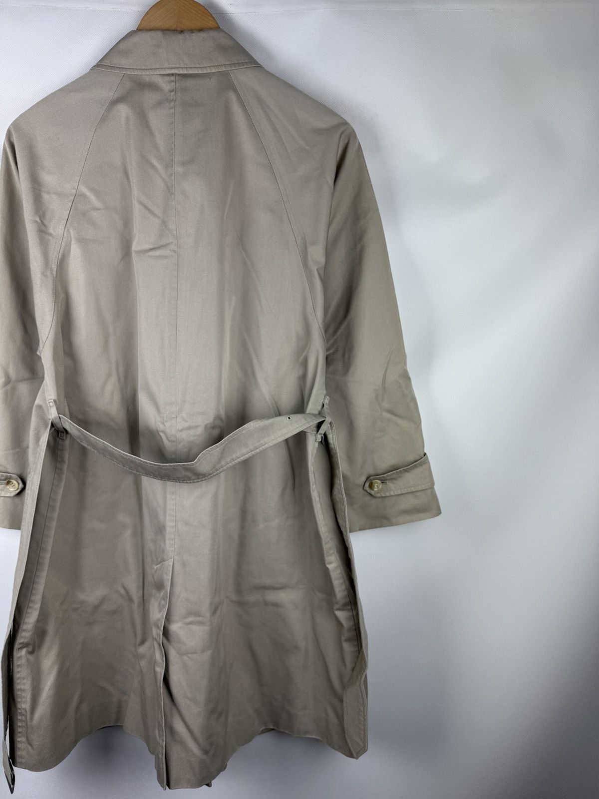 Burberry Burberrys Vintage Nova Check Lined Belted Trench Coat Jacket Size M / US 6-8 / IT 42-44 - 12 Thumbnail