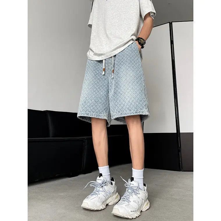 Japanese Brand Black high street retro denim shorts Size US 32 / EU 48 - 6 Thumbnail