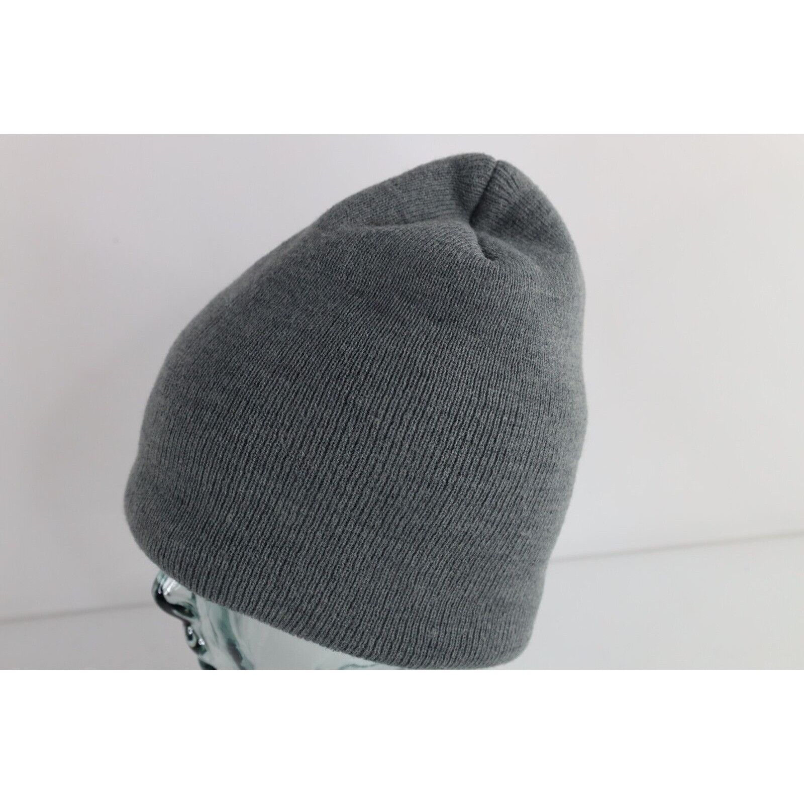 Vintage Vintage 90s Streetwear Double Wall Knit Winter Beanie Hat Size ONE SIZE - 2 Thumbnail