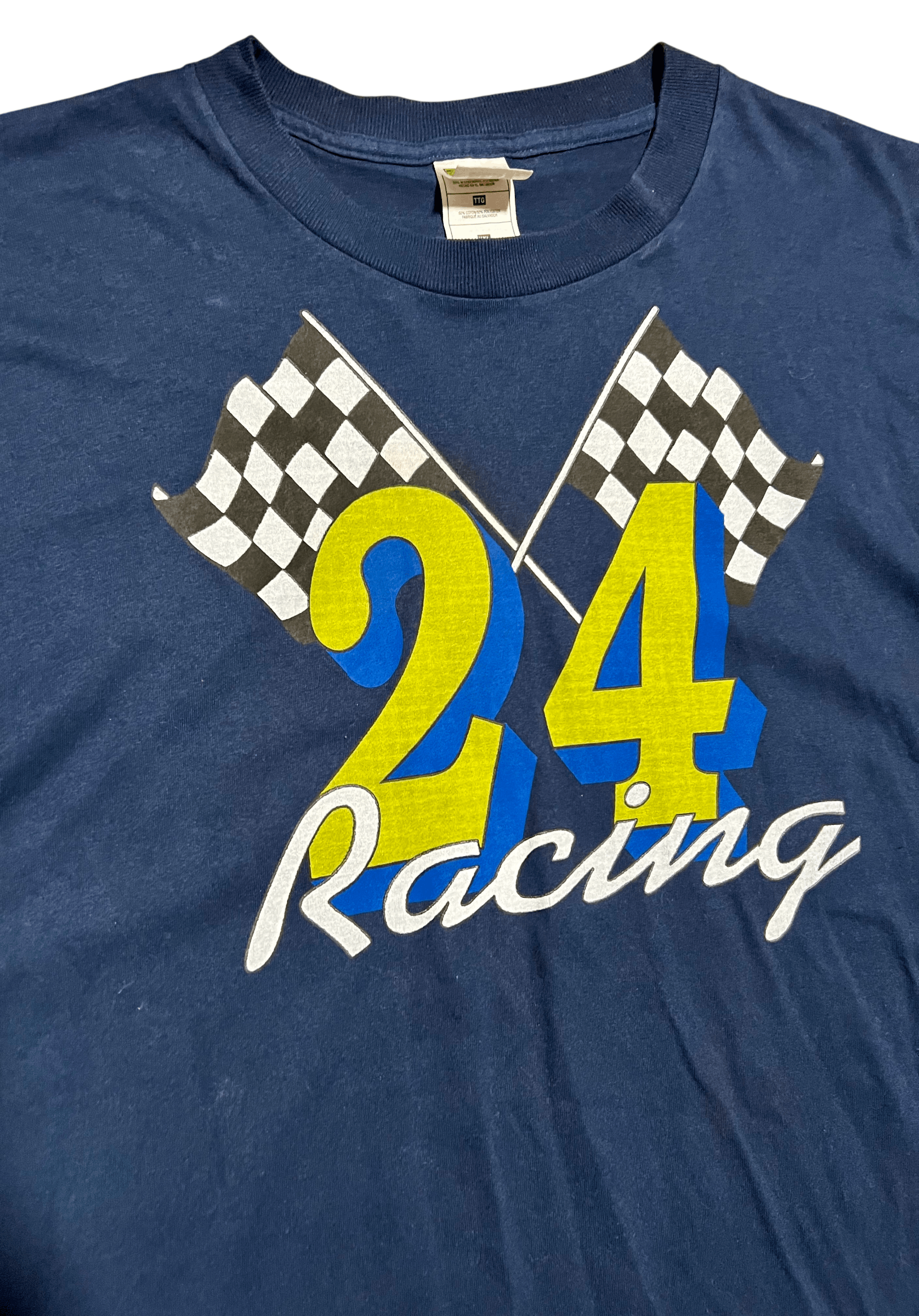 Fruit Of The Loom Jeff Gordon Racing Late 90s/Y2K Vintage Graphic T-Shirt Size US XXL / EU 58 / 5 - 2 Thumbnail