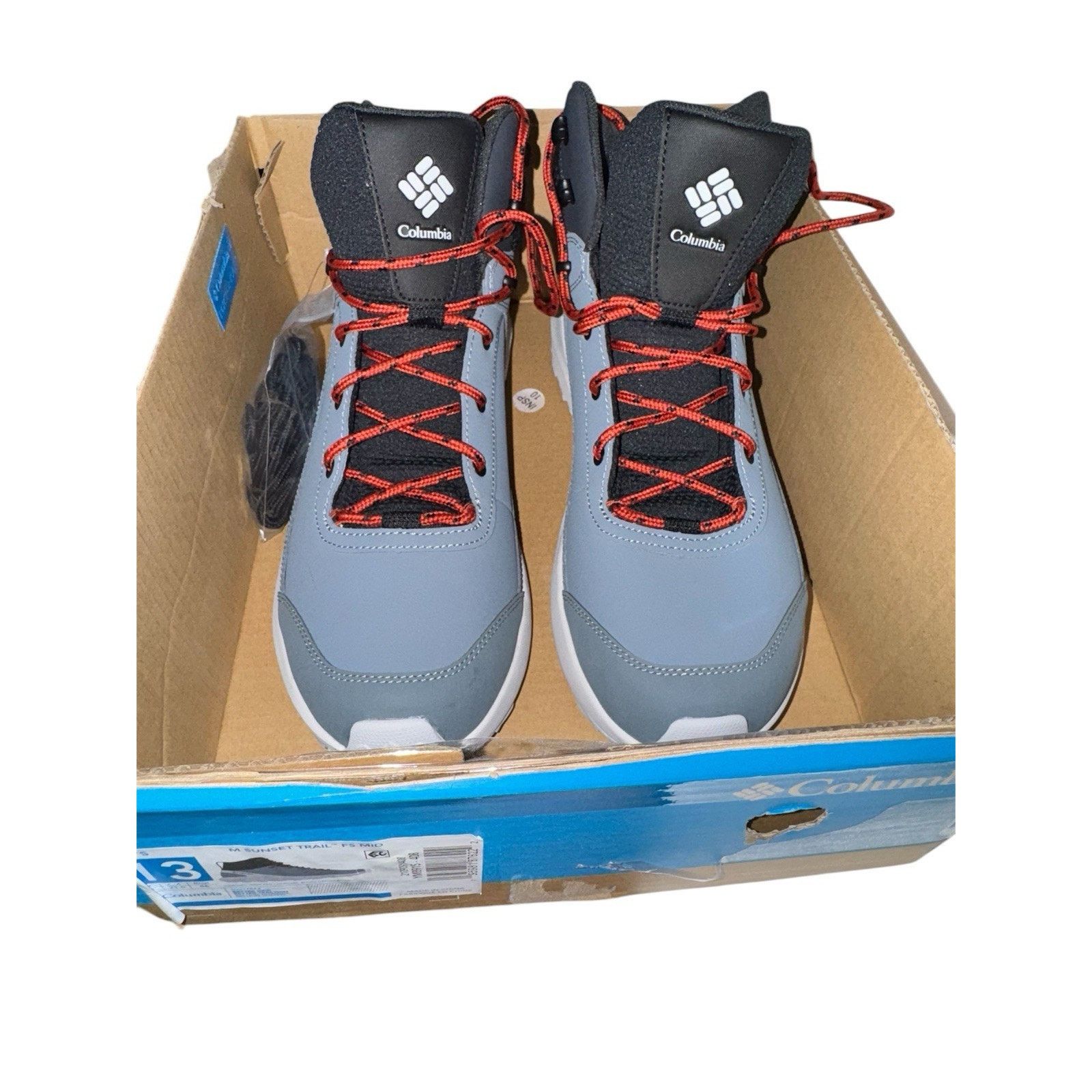Columbia Columbia M Sunset Trail MID Gray Men's Size 13 NEW Size US 13 / EU 46 - 13 Thumbnail
