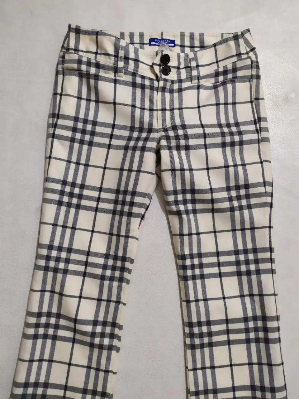 Burberry Burberry Nova Check Pants Blue Label Size 25" / US 0 / IT 36 - 2 Thumbnail