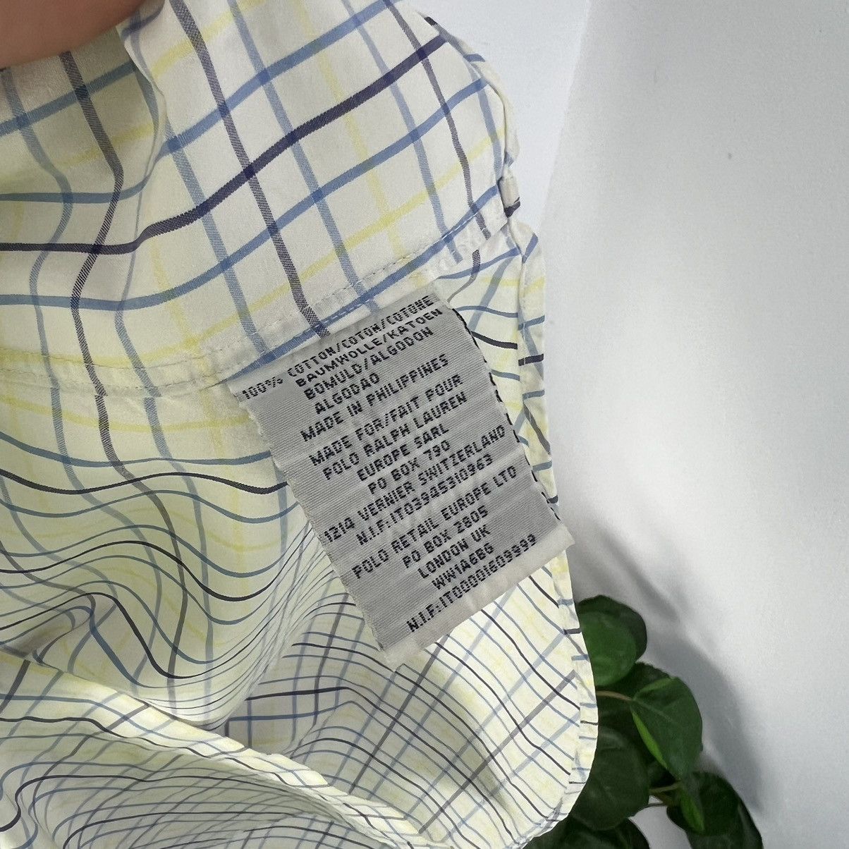 Polo Ralph Lauren Vintage Y2K Polo Ralph Lauren Checkered Button Up Shirt Size US M / EU 48-50 / 2 - 5 Thumbnail