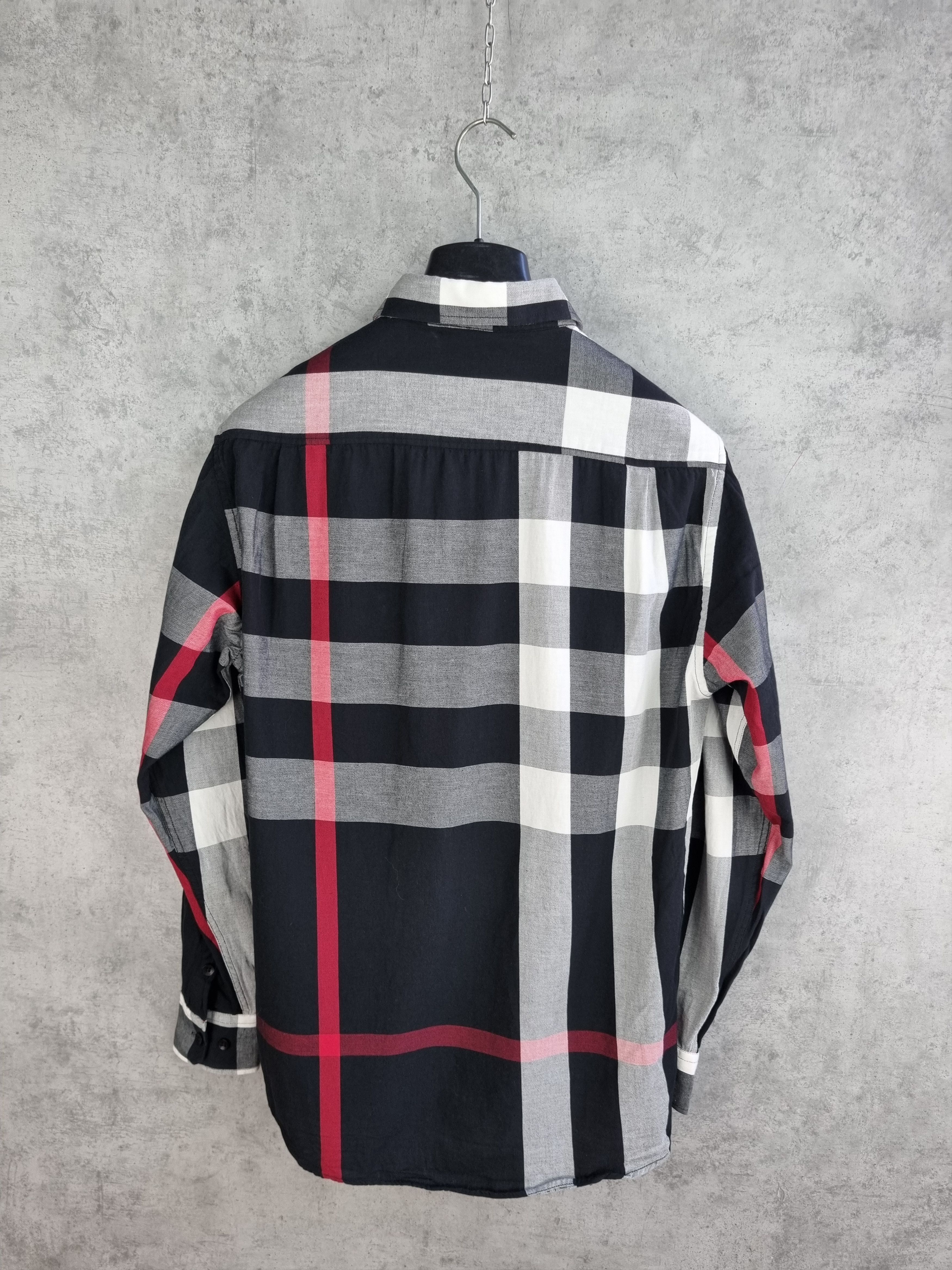 Burberry × Burberry Prorsum Burberry Nova Check Cotton Shirt Size US L / EU 52-54 / 3 - 3 Thumbnail