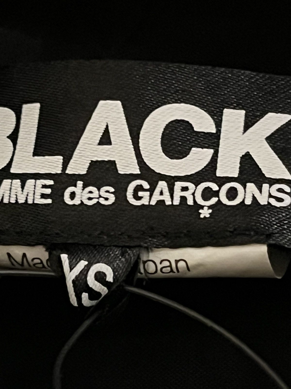 Comme des Garcons Comme des garçons Black gathered shirt Size XS / US 0-2 / IT 36-38 - 4 Thumbnail
