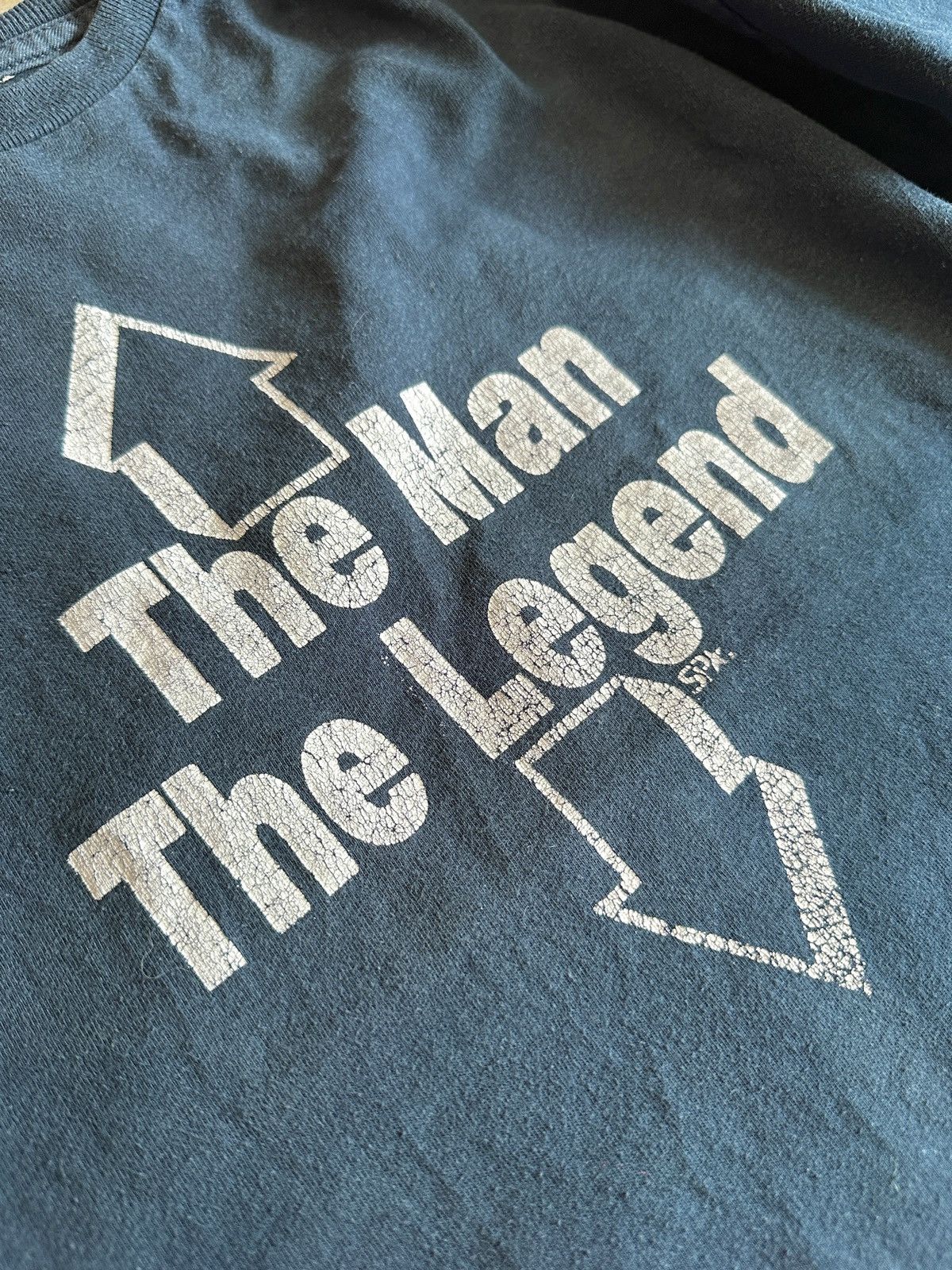 Hysteric Glamour × If Six Was Nine × Le Grande Bleu (L.G.B.) The Man The Legend 2000's faded y2k T shirt boxy fit Size US S / EU 44-46 / 1 - 4 Thumbnail
