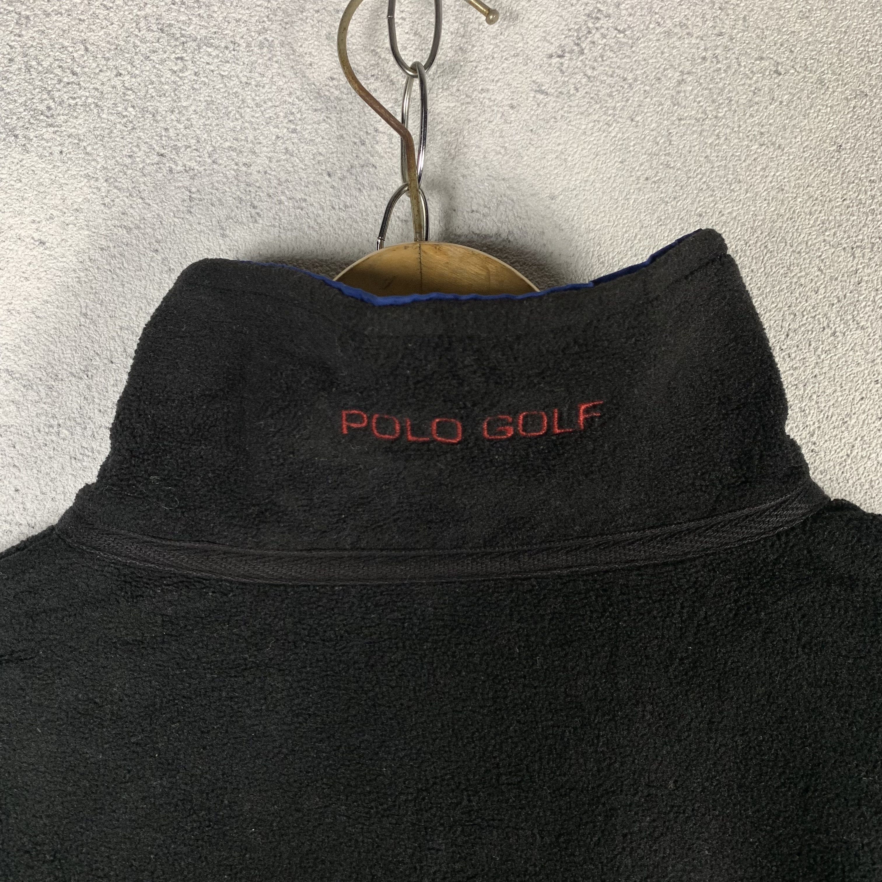 Polo Ralph Lauren Reversible Polo Golf Ralph Lauren Fleece Jacket Vintage Size US M / EU 48-50 / 2 - 6 Thumbnail
