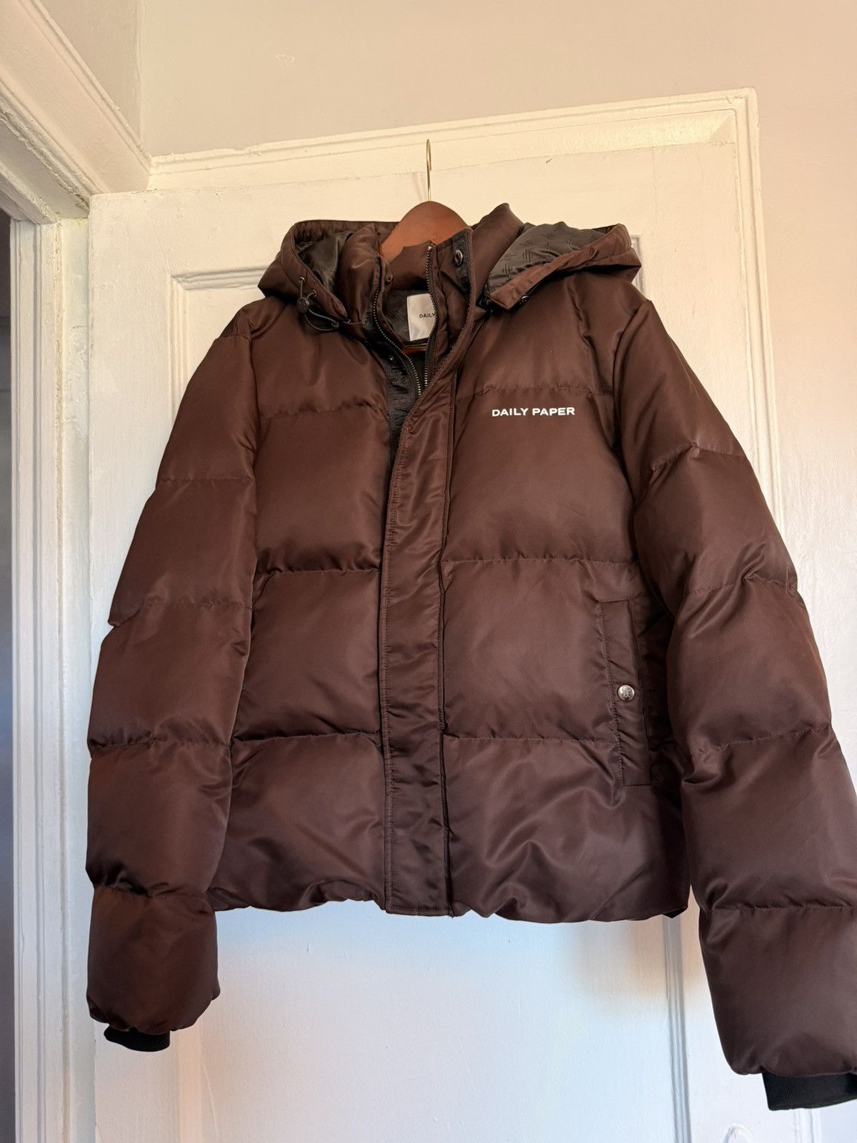 Daily Paper Daily Paper Hooded Puffer Jacket Size M Size US M / EU 48-50 / 2 - 1 Thumbnail