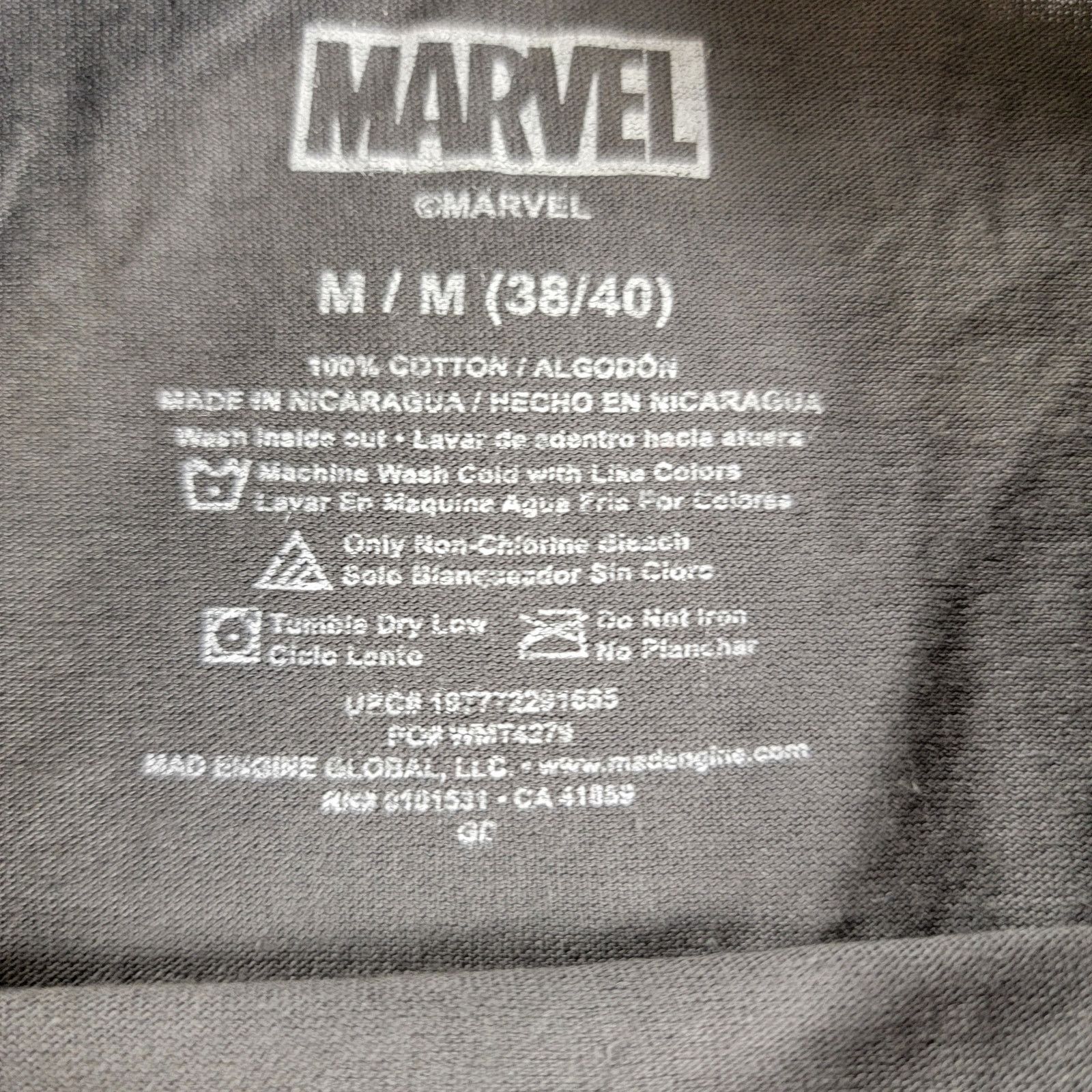 Marvel Comics Marvel Venom Black Tshirt Mens Sz M Size US M / EU 48-50 / 2 - 3 Thumbnail