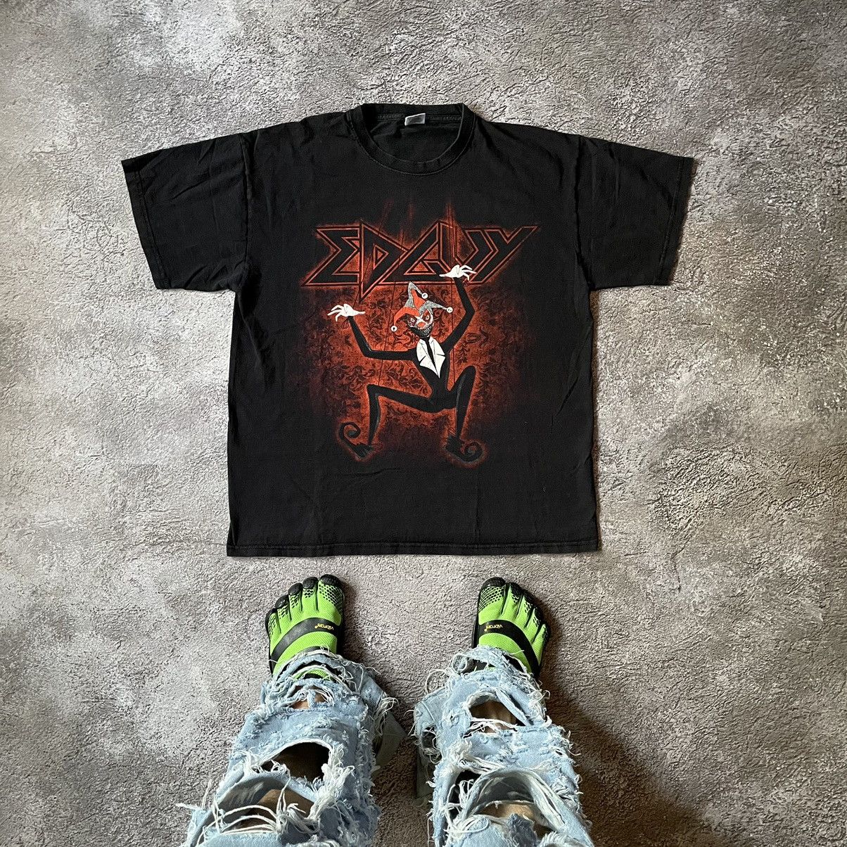 Vintage Vintage 2000s Edguy Band Tee Graphic Horror Punk Grunge L Size US L / EU 52-54 / 3 - 1 Thumbnail