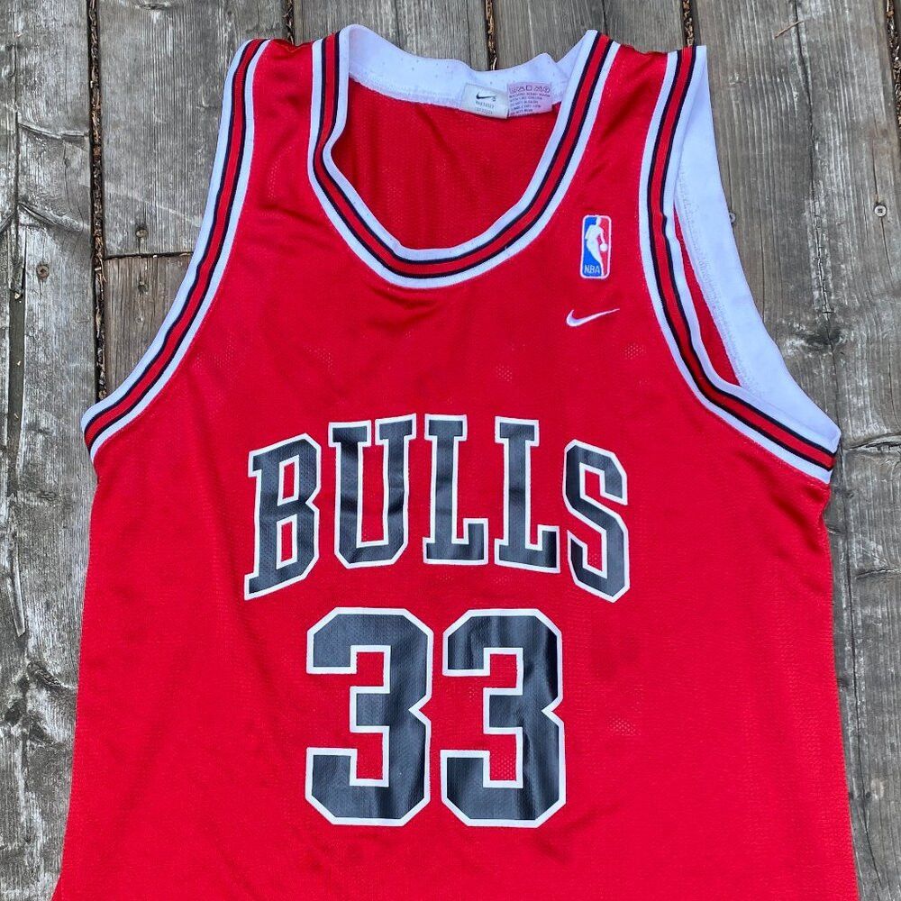 Nike Vintage 90s Nike Chicago Bulls Scottie Pippen Jersey Medium Size US M / EU 48-50 / 2 - 1 Thumbnail