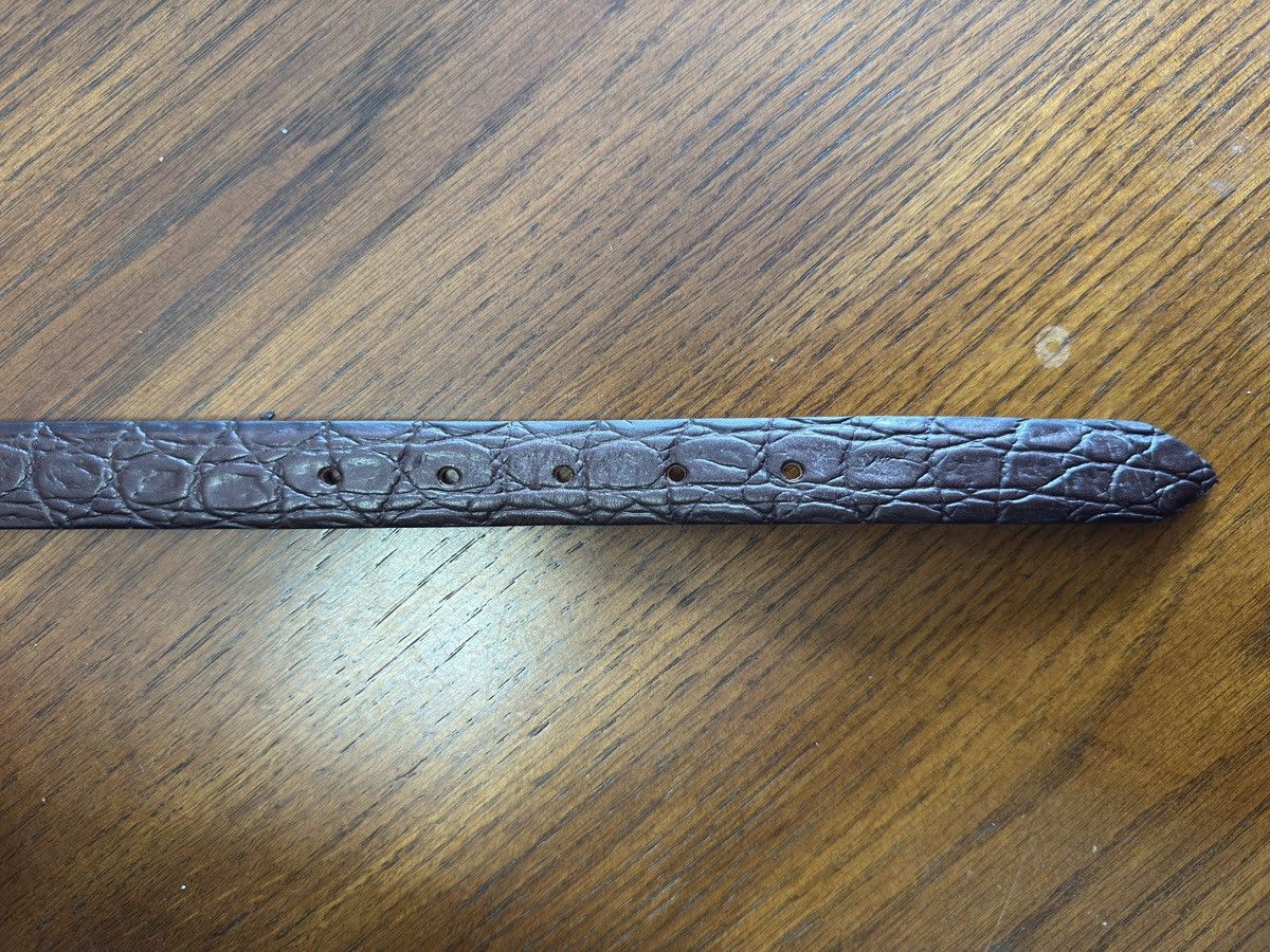 Simons Leather Belt Size 32 - 4 Thumbnail