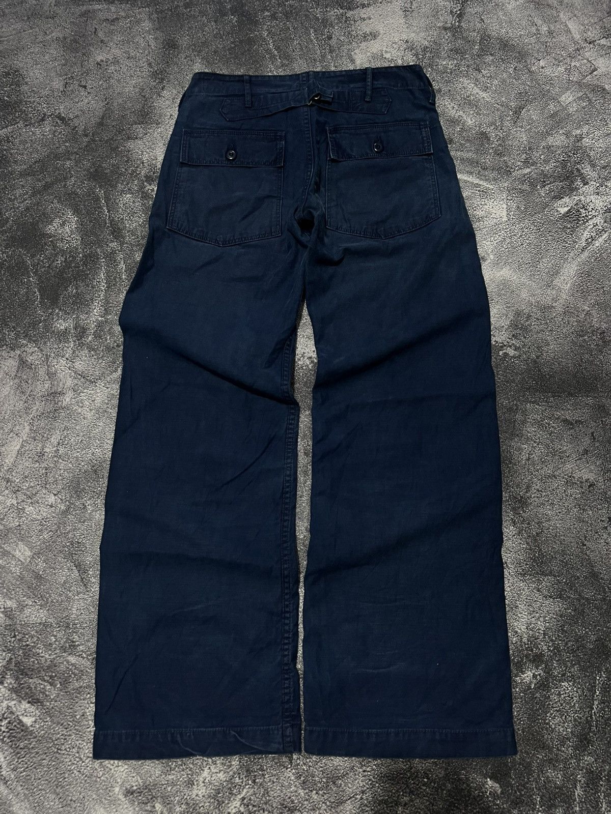 Orslow Orslow Fatigue Buckle Back Pants Size US 29 - 1 Thumbnail