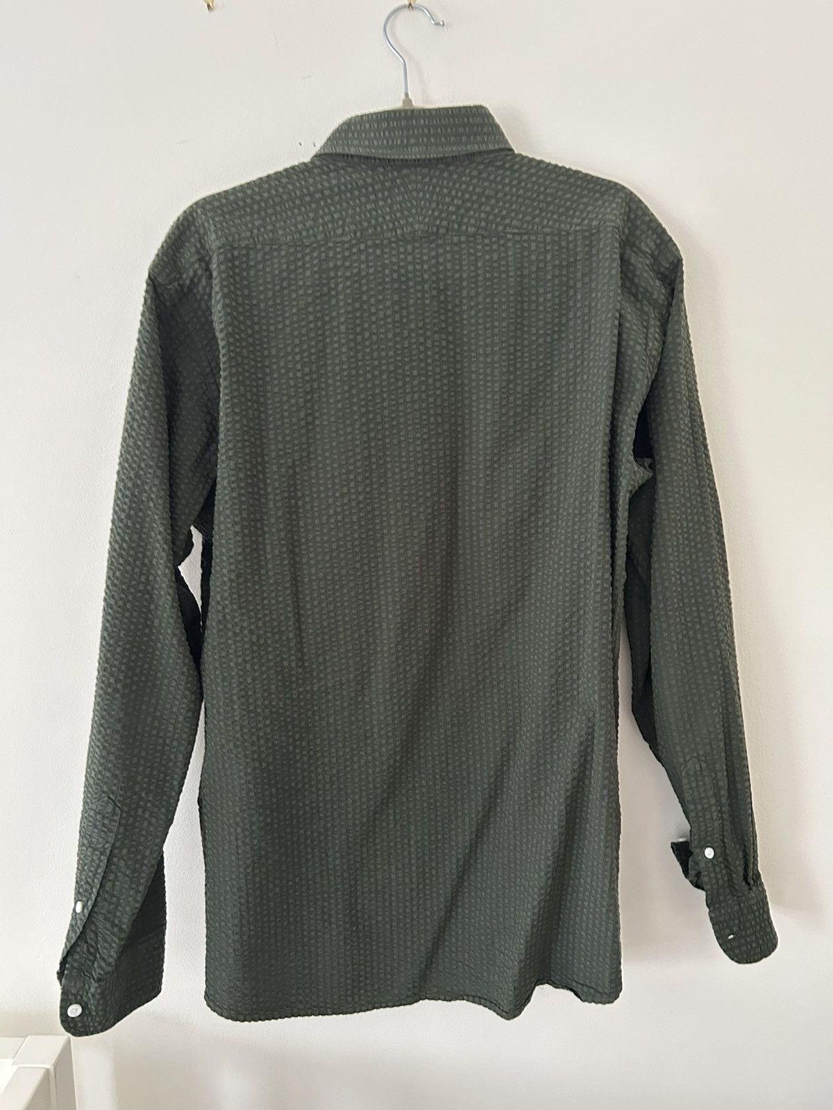 Spier & Mackay Green Spier Mackay seersucker button down Size US L / EU 52-54 / 3 - 3 Thumbnail
