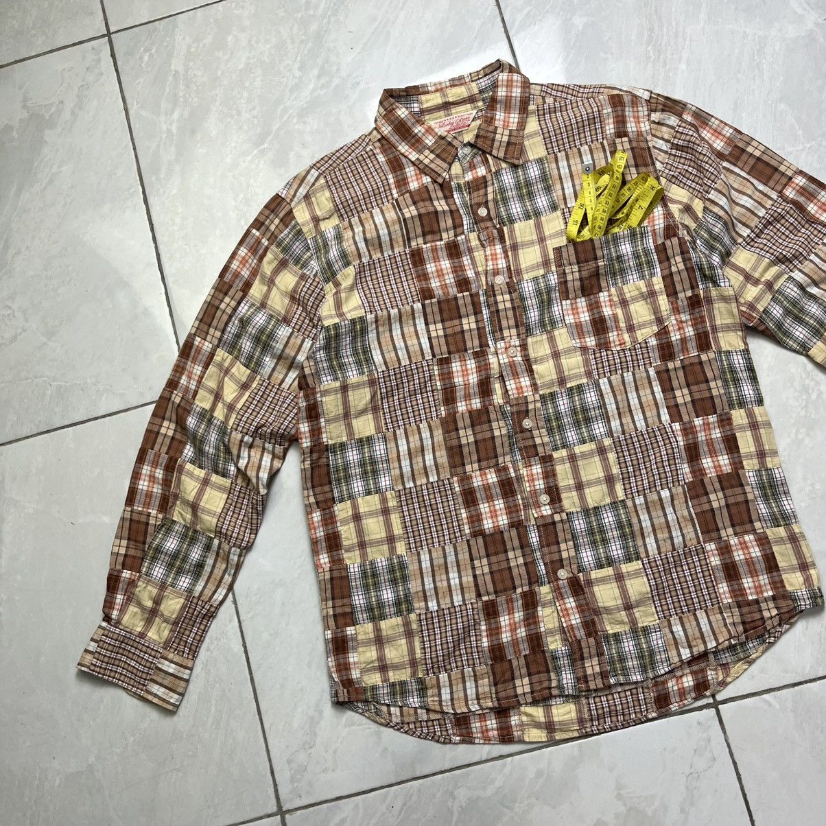 Lucky Brand Patchwork button ups shirt by lucky brand Size US L / EU 52-54 / 3 - 2 Thumbnail