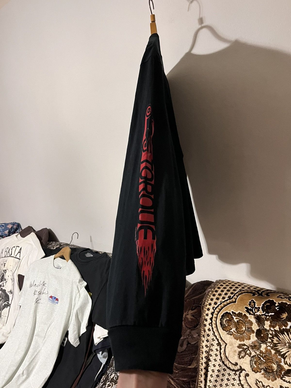 Anvil Torque 2004 Movie Promo Black Long Sleeve Flame Logo🔥 Size US L / EU 52-54 / 3 - 3 Thumbnail