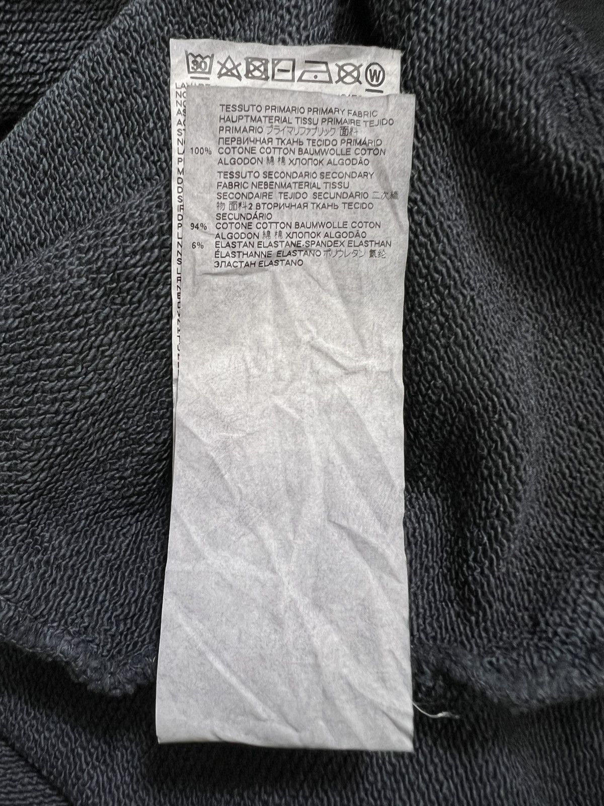 Maison Margiela Maison Margiela Logo Oversized Garment Dye Hooded Sweatshirt Size US S / EU 44-46 / 1 - 16 Thumbnail