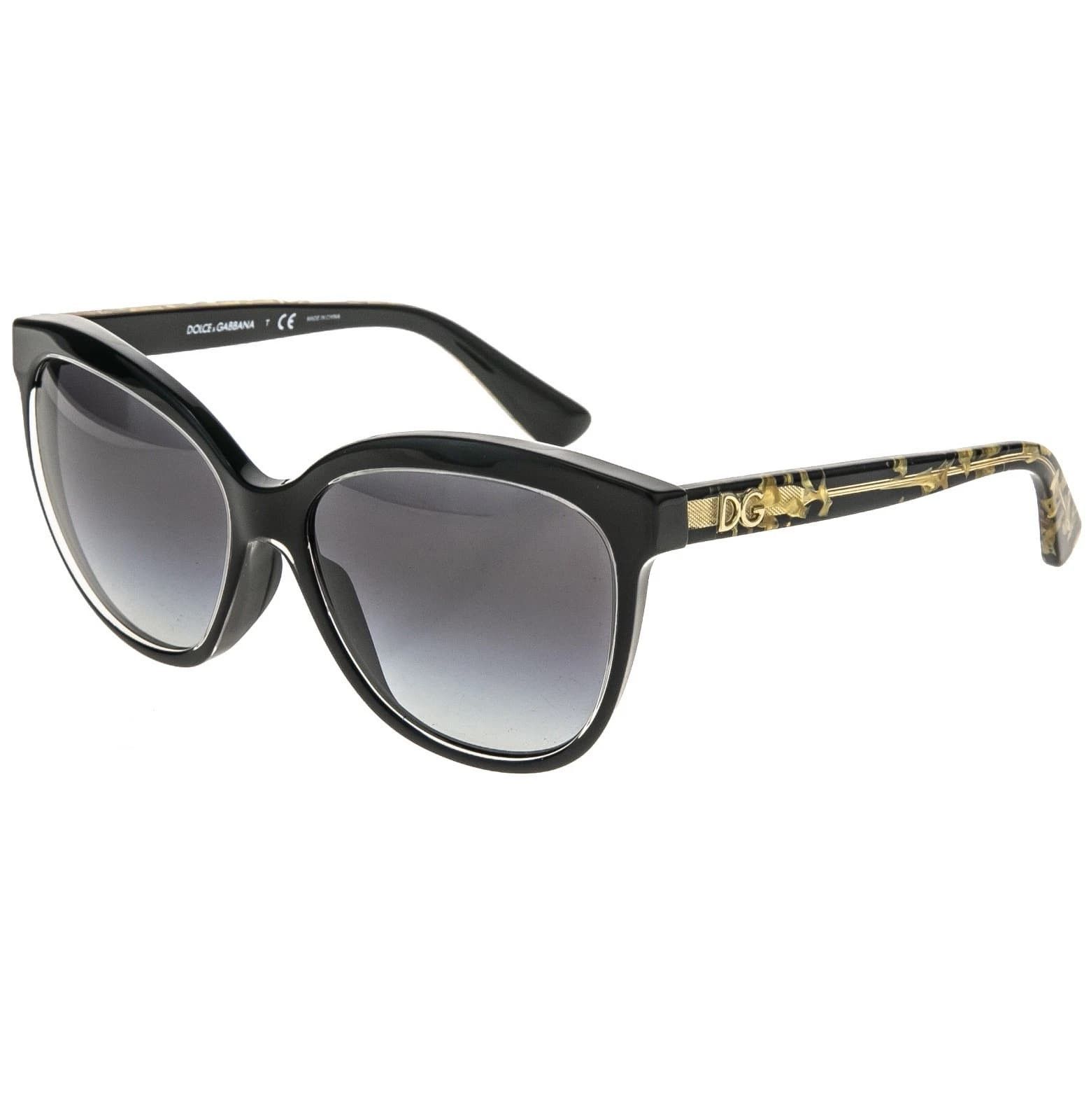 Dolce & Gabbana Dolce & Gabbana DG4251 Gold Leaves 4251 Crystal Sunglasses Size ONE SIZE - 8 Thumbnail