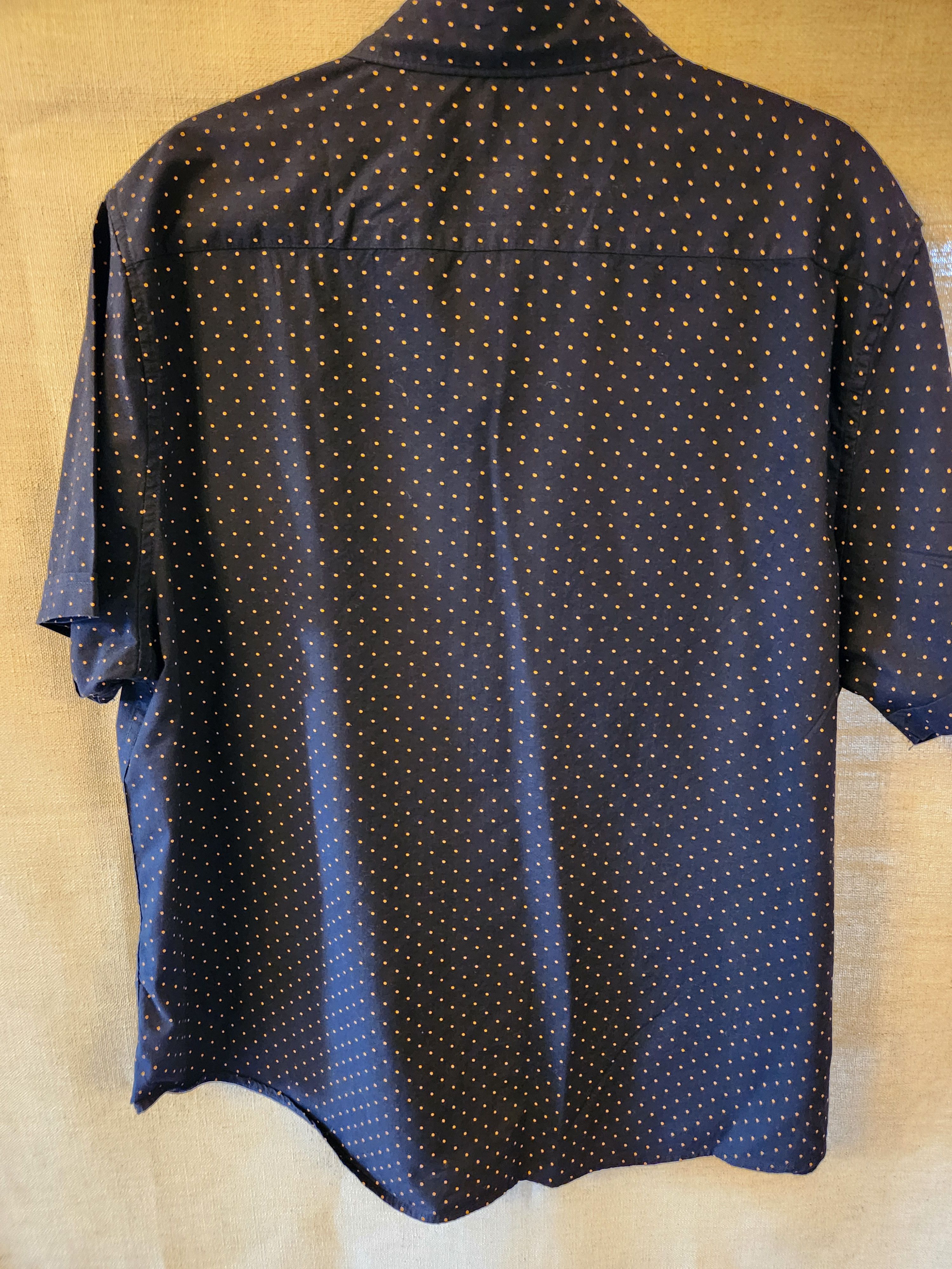 Other Cactus Man by Ricky Singh Cotton Blend Polk Dot Short Shirt Size US XXL / EU 58 / 5 - 2 Thumbnail