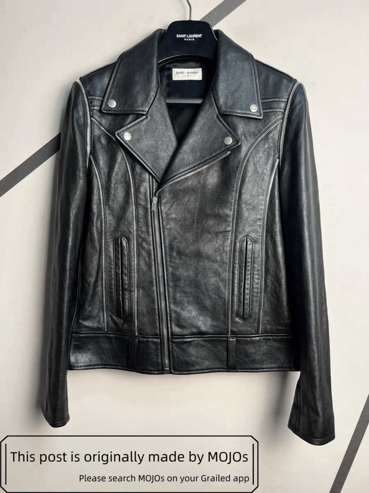 Hedi Slimane × Saint Laurent Paris 15FW Python Patch Aviator