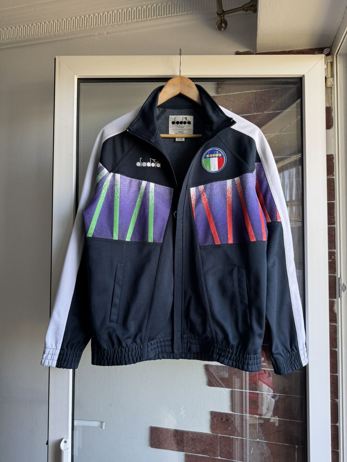 Diadora Retro Diadora Italy Word Cup 1994 Zip Hoodie Size US S / EU 44-46 / 1 - 1 Thumbnail
