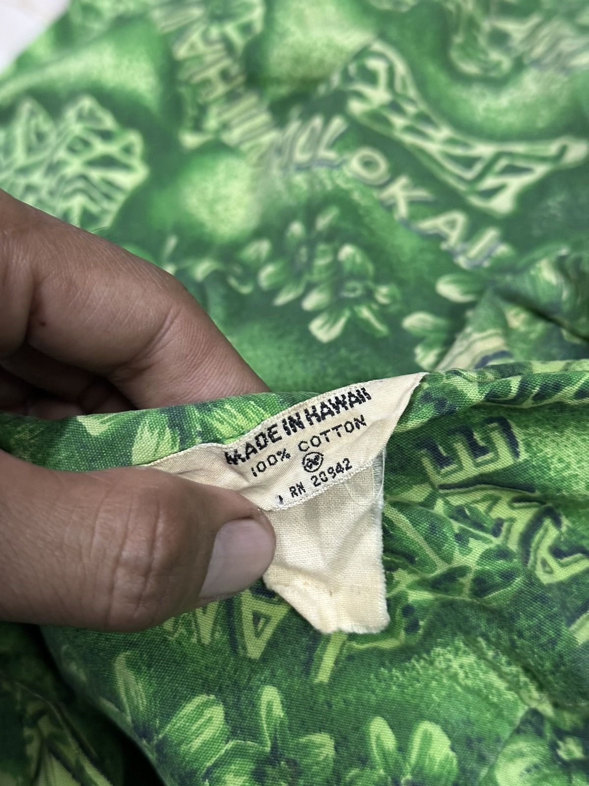 Vintage Vintage 60s Hawaii 100cotton. Size US XL / EU 56 / 4 - 8 Thumbnail