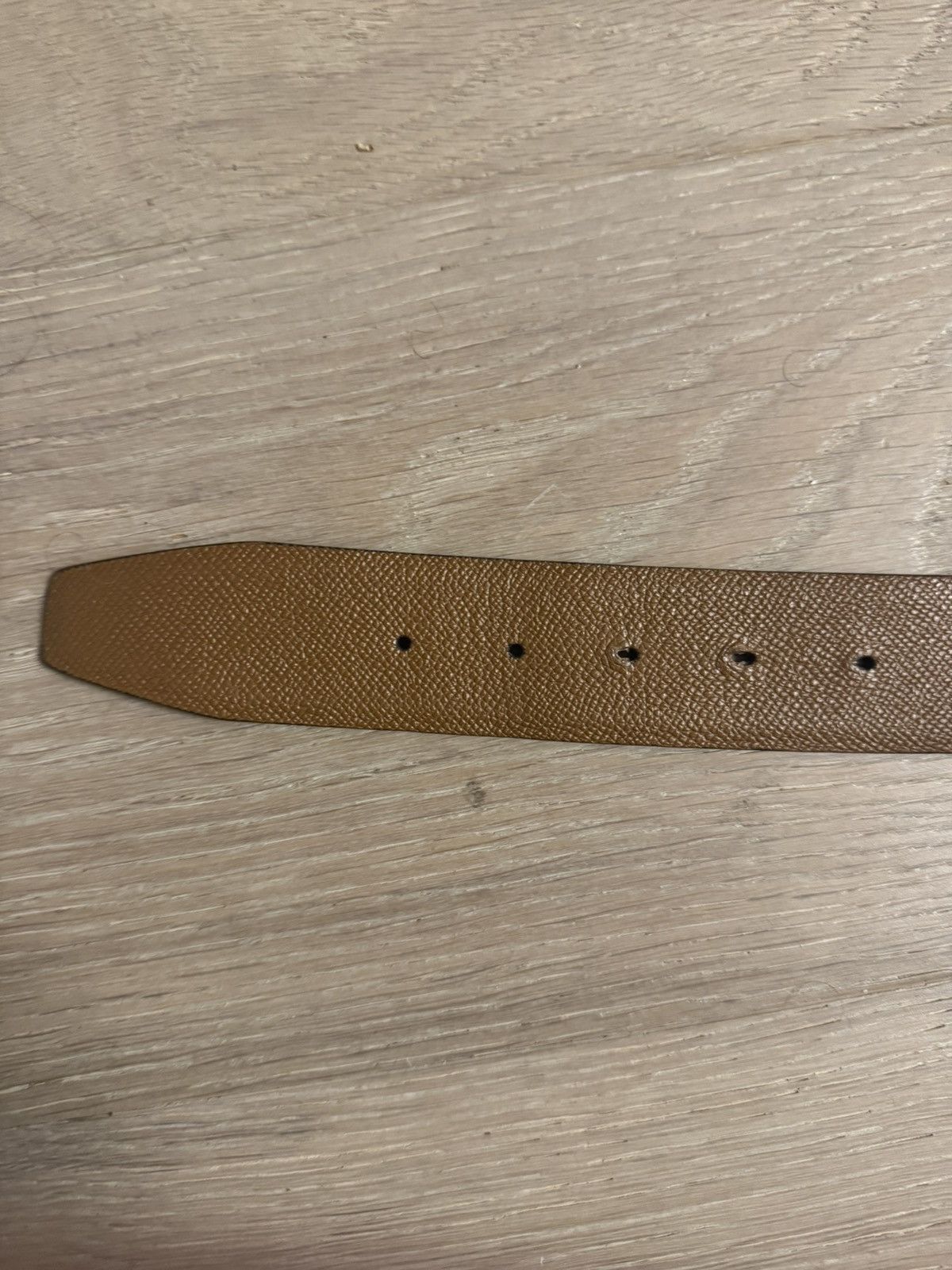 Tom Ford Tom Ford Reversible T Buckle Belt Black/Brown Grain Leather Size 38 - 2 Thumbnail
