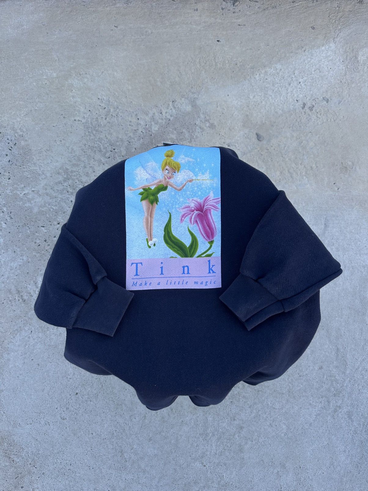 Disney × Vintage Vintage Tinker Bell Sweatshirt Size US L / EU 52-54 / 3 - 3 Thumbnail