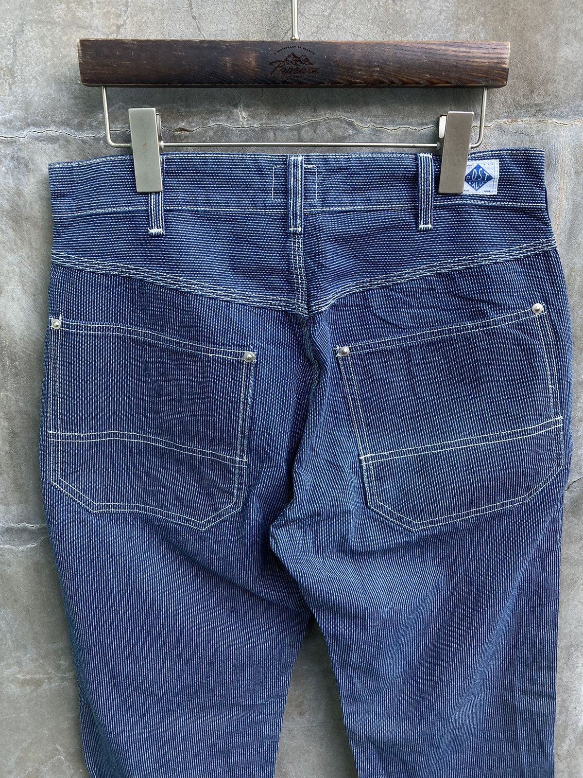Other Post Overalls Pinstriped Pants Size US 30 / EU 46 - 5 Thumbnail