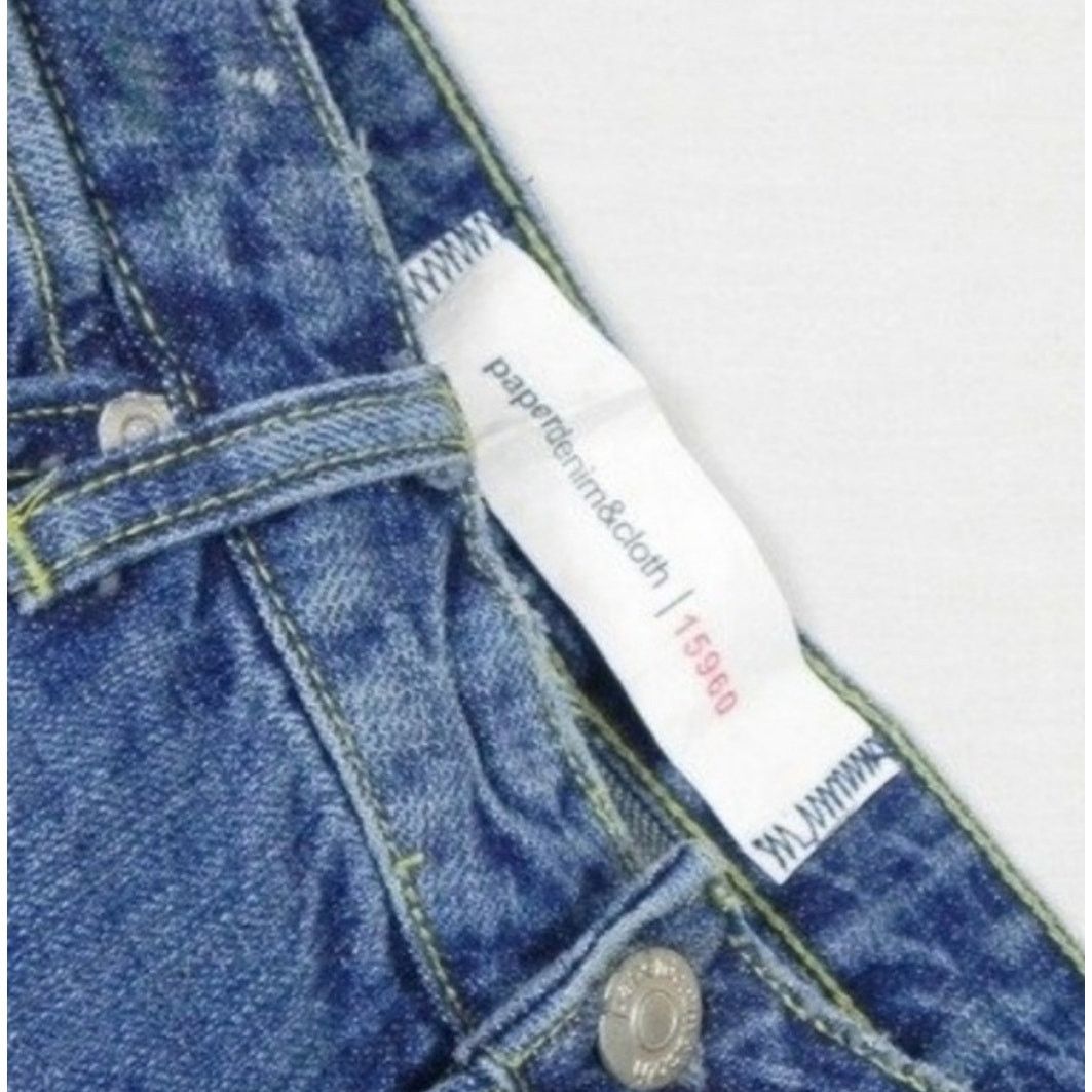 Paper Denim & Cloth Paper Denim & Cloth Ripper Super Low Flare Jeans Paint 27 Size 27" / US 4 / IT 40 - 7 Thumbnail