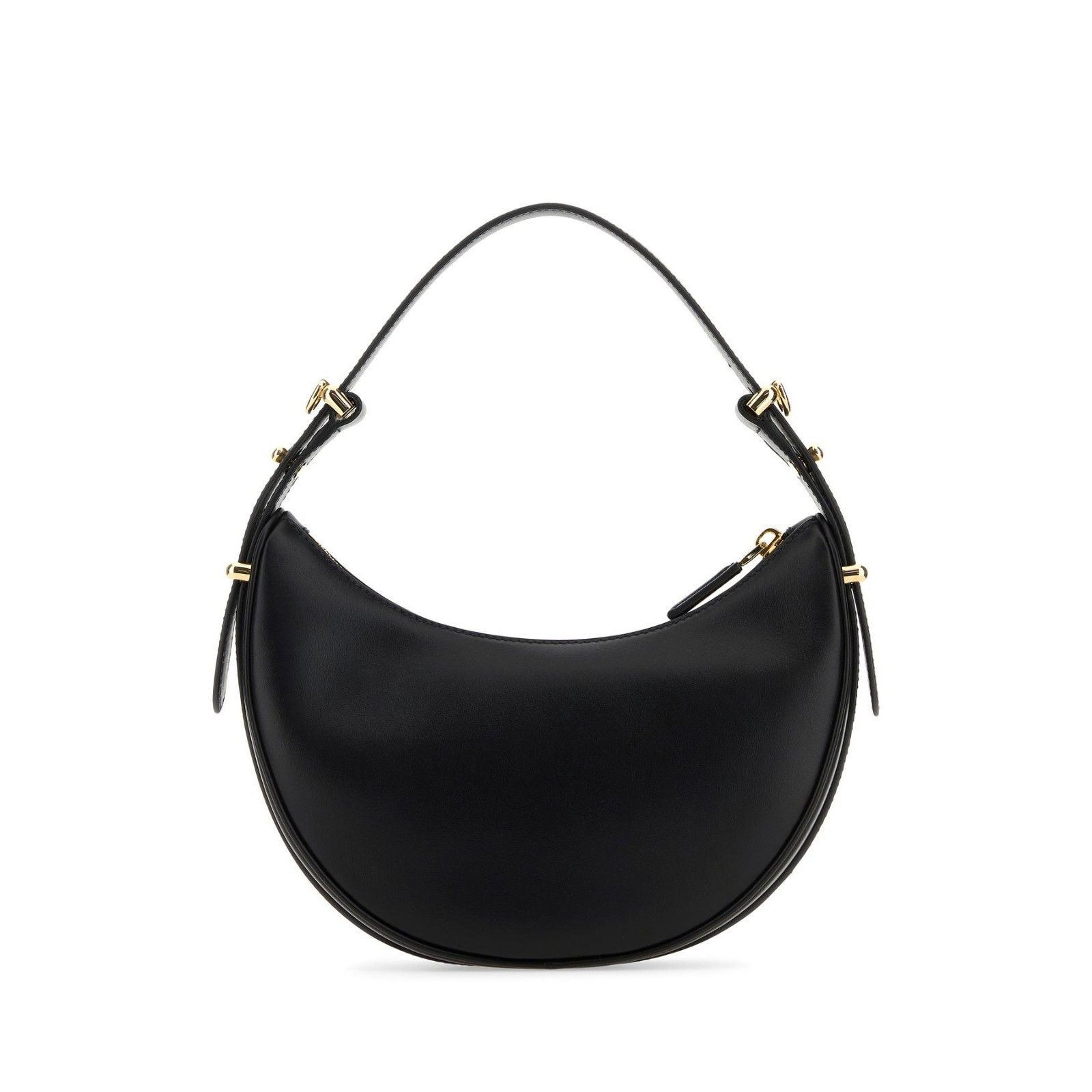 Prada PRADA Arque Small Black Smooth Leather Shoulder Bag New And Size ONE SIZE - 3 Thumbnail