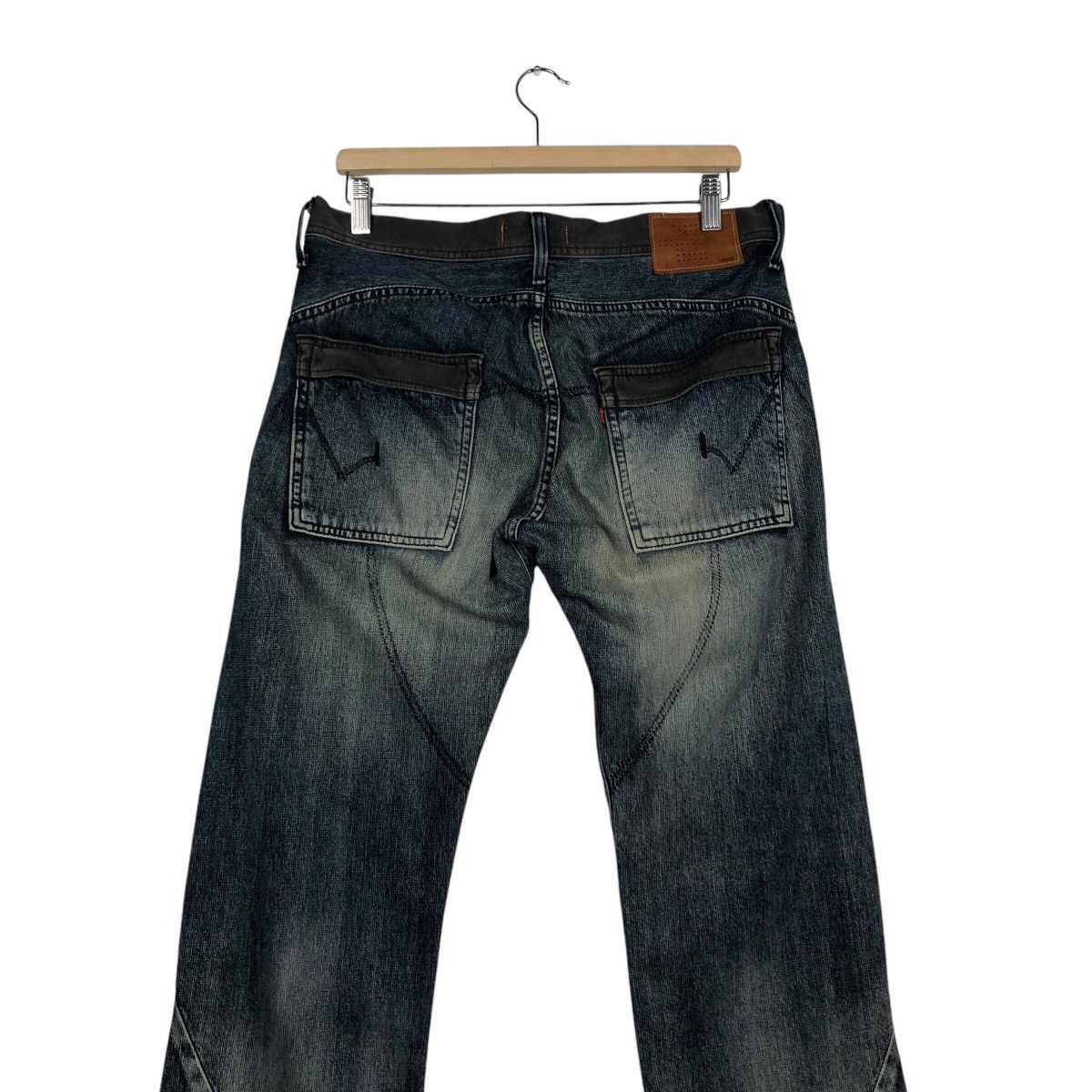 Japanese Brand 📌Vintage Denim Jeans Worker Edwin Size US 31 - 11 Thumbnail