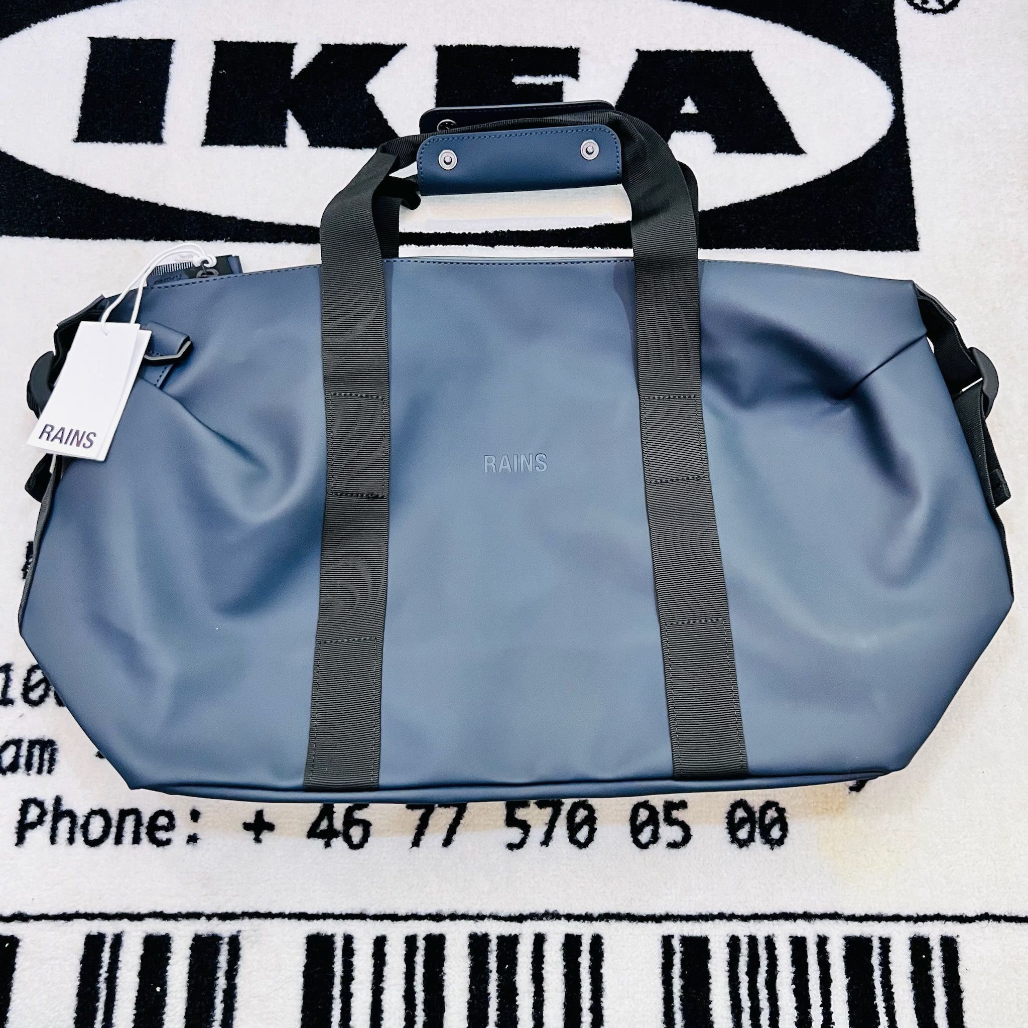 Rains Rains Hilo Weekend Bag Travel Bag Navy / Small Size ONE SIZE - 1 Thumbnail