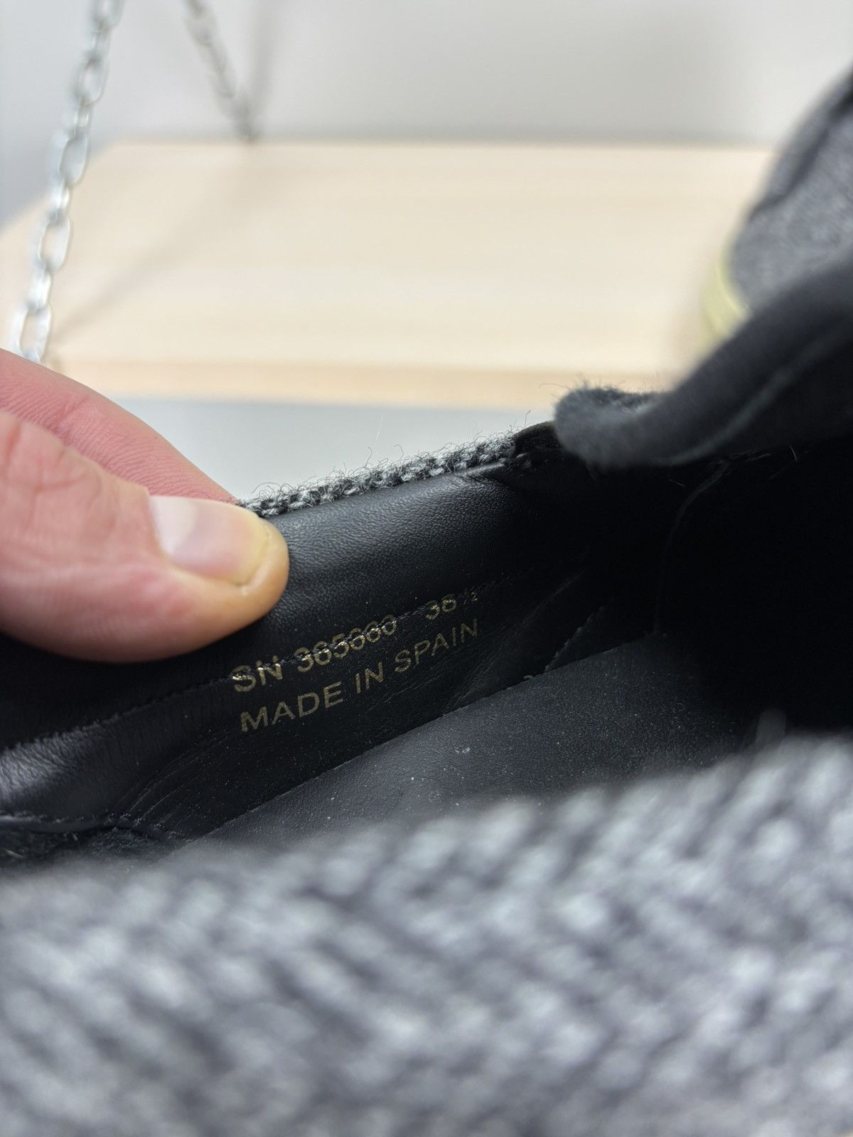 Saint Laurent Paris × Yves Saint Laurent Womens shoes Saint Laurent Size 38 1/2 Color Gray Size US 8.5 / IT 38.5 - 10 Thumbnail