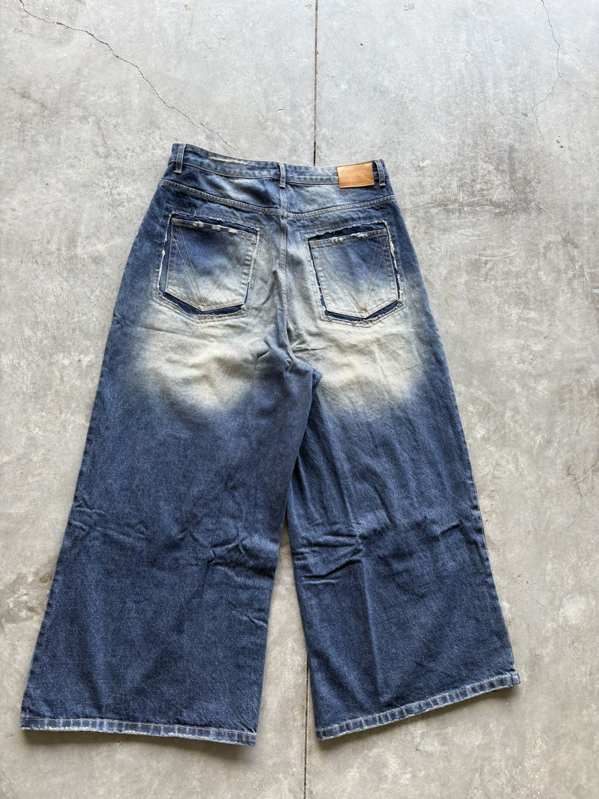 Other Wide-Leg Denim Pants - Structured Silhouette Size US 32 / EU 48 - 6 Thumbnail