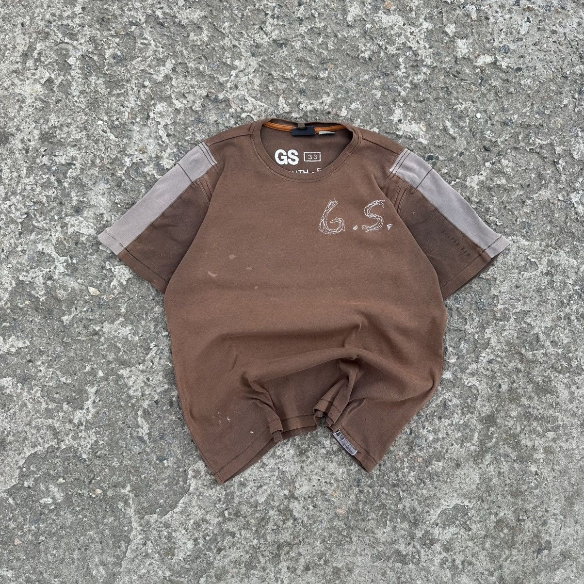 G-Star × If Six Was Nine × Le Grande Bleu (L.G.B.) Vintage Japanese Style Adult G Star Raw T-shirt Big Logo Size US L / EU 52-54 / 3 - 2 Thumbnail