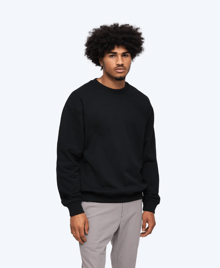 Reigning Champ Reigning Champ Midweight Terry Relaxed Crewneck Black Size S Size US S / EU 44-46 / 1 - 1 Thumbnail