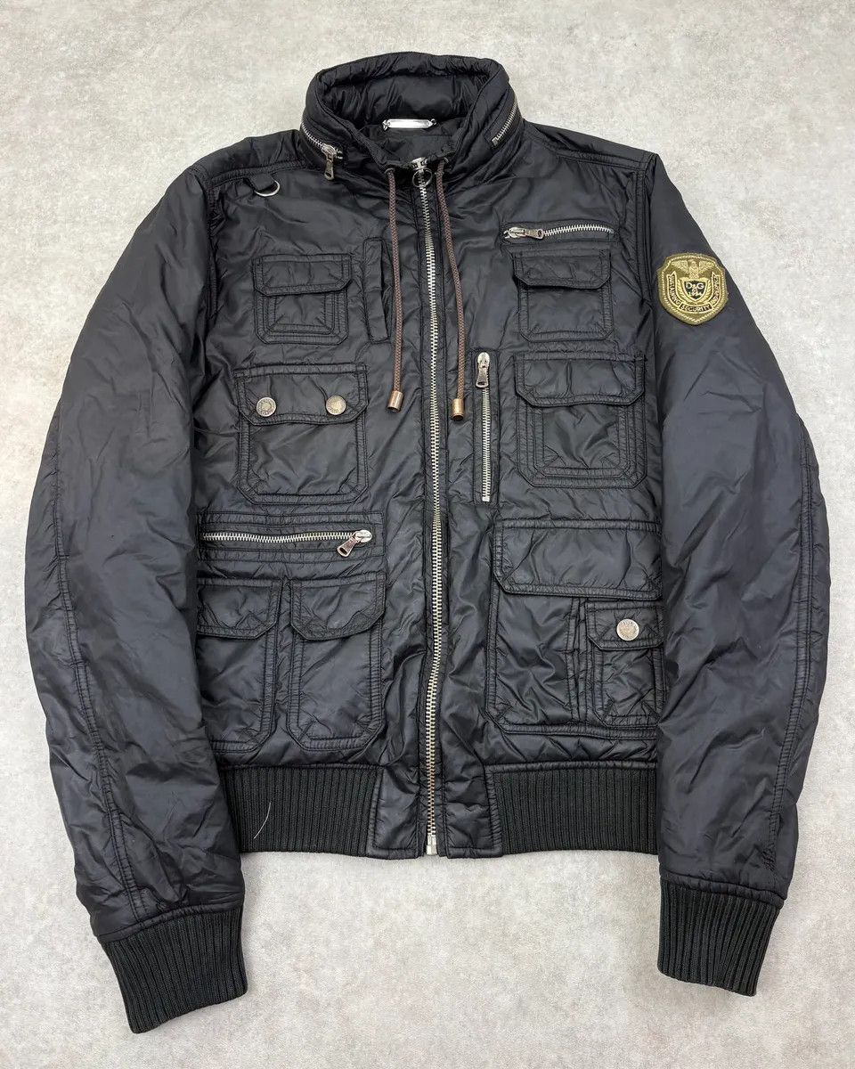 Dolce & Gabbana AW 2003 Archive Dolce&Gabbana Zip Sleeves Bomber