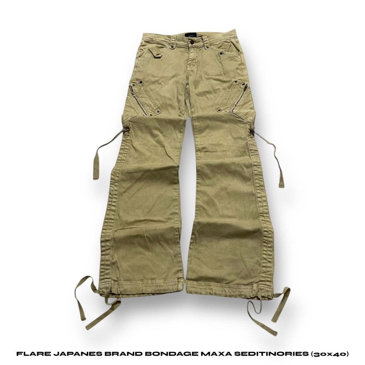 20471120 Vintage Moussy 2000 Military Bondage Tactical Pocket Army Size US 30 / EU 46 - 1 Thumbnail