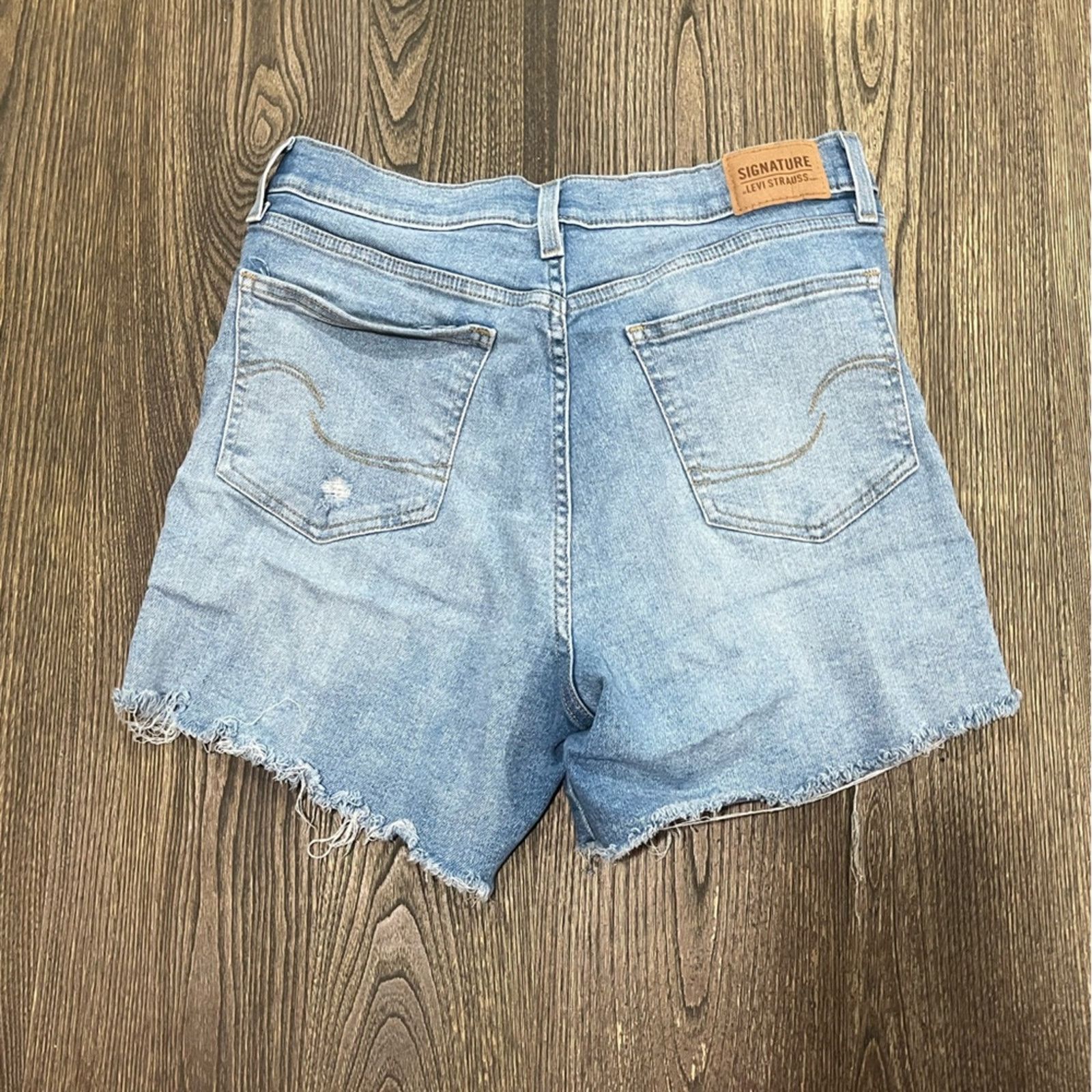Levi's Levis Jean Shorts Heritage High Rise Denim Raw Size 10 W30 Size 32" / US 10 / IT 46 - 8 Thumbnail