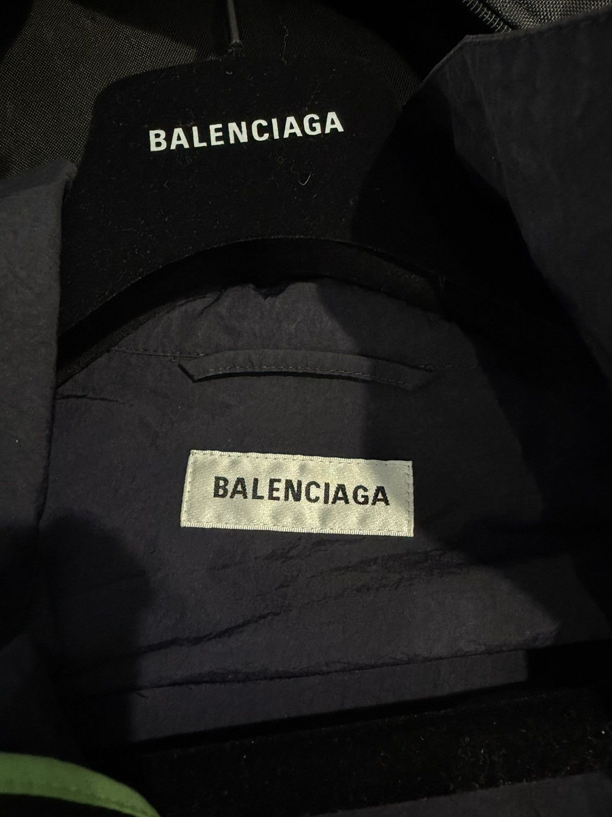 Balenciaga Balenciaga Color block logo neon green windbreaker Size US XS / EU 42 / 0 - 4 Thumbnail