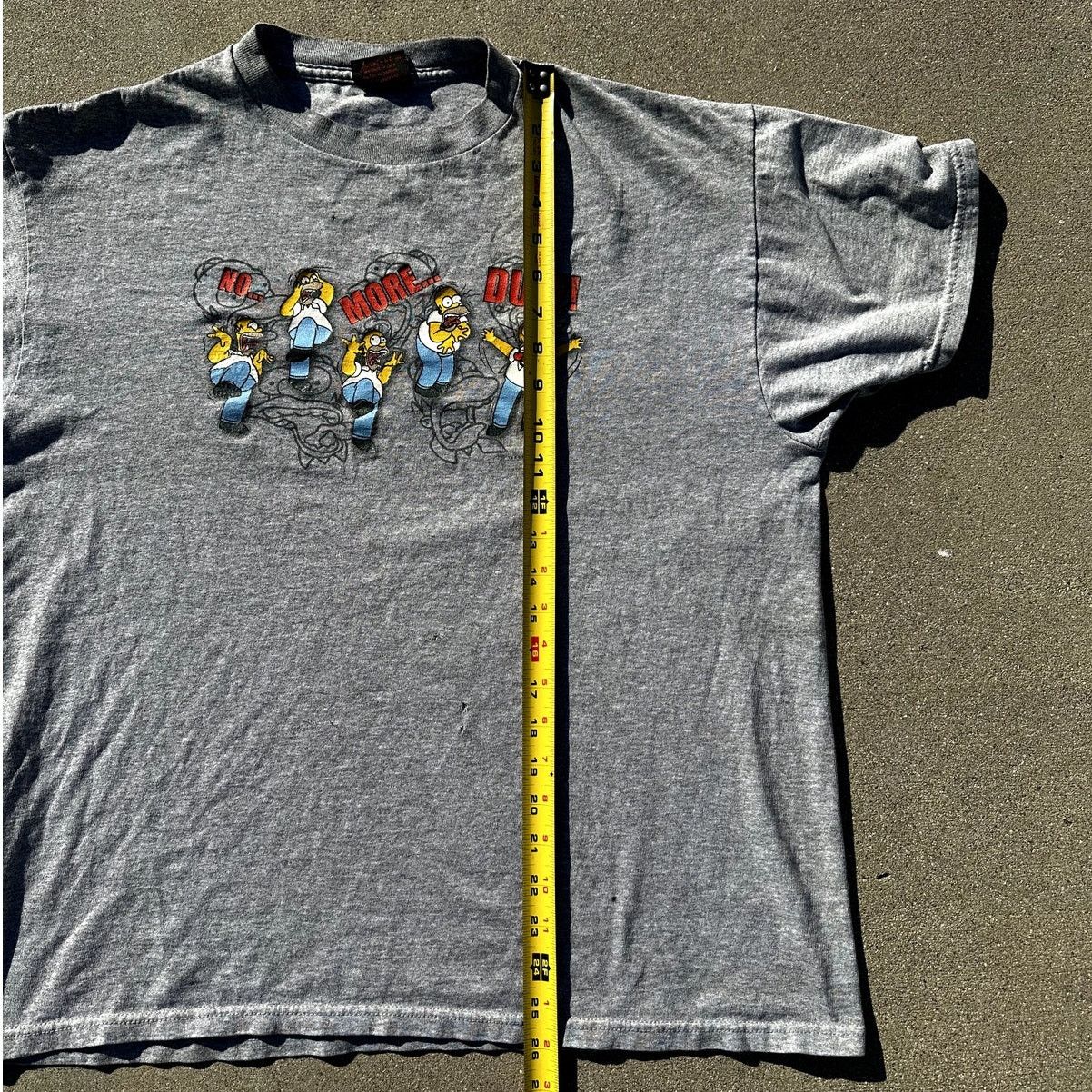 The Simpsons 2000s Simpsons Homer No More Duff Drink Tee Shirt Size US L / EU 52-54 / 3 - 5 Thumbnail