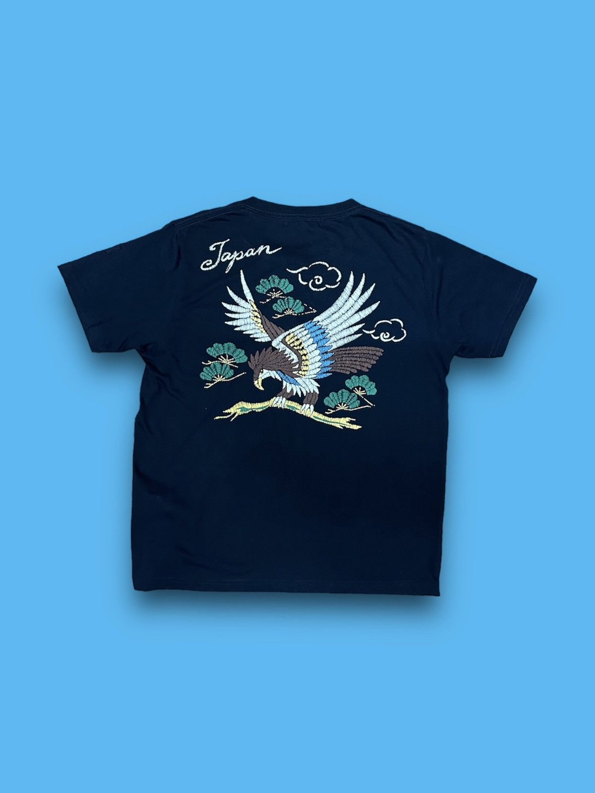 Japanese Brand Sevendays Sunday Japan Sukajan T-Shirt Size US S / EU 44-46 / 1 - 1 Thumbnail