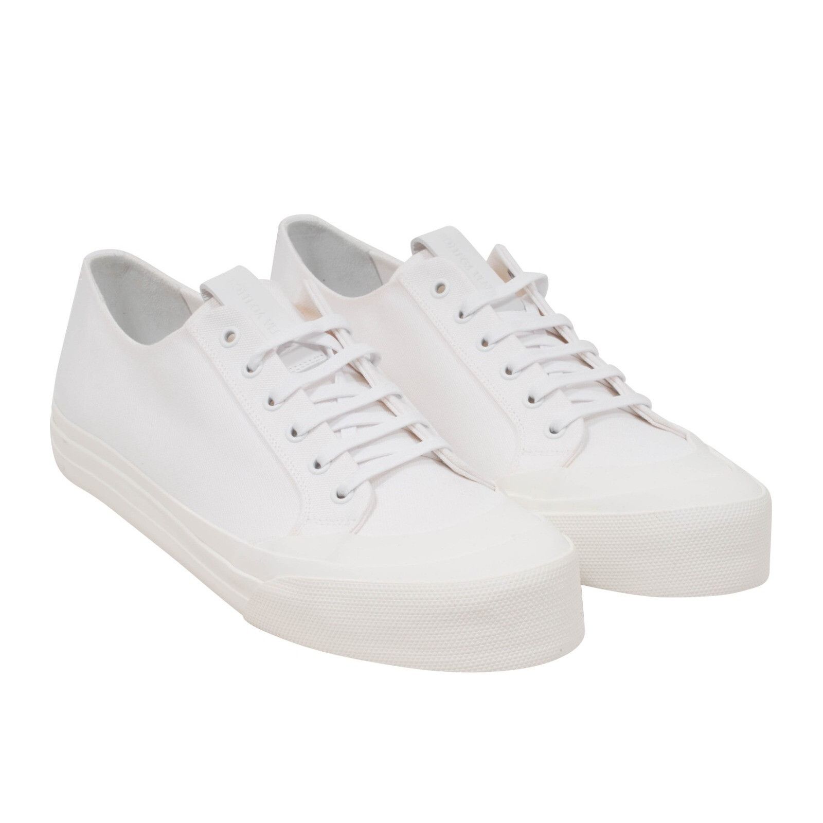 Bottega Veneta Speedster Sneakers White Canvas Size US 7 / EU 40 - 2 Thumbnail