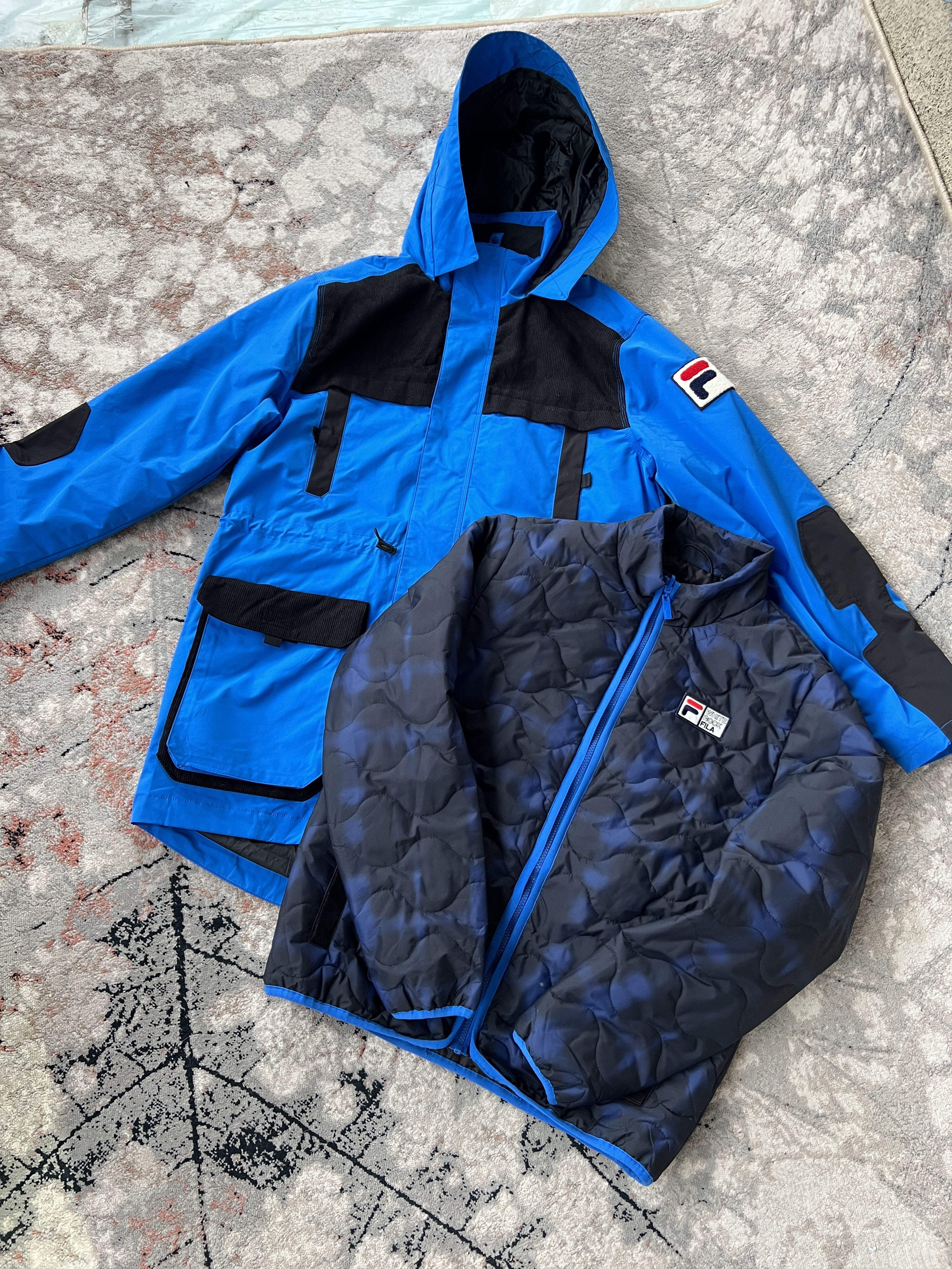 Fila Fila White Rock 3 in 1 Jacket Size US M / EU 48-50 / 2 - 1 Thumbnail