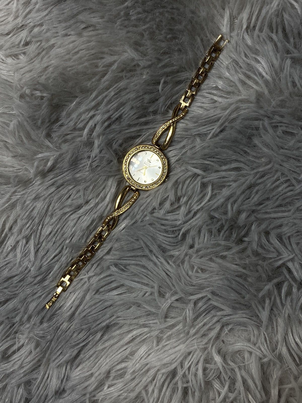 Japanese Brand × Jewelry × Vintage G Sport Polo Gold-Tone Watch with Crystal Accents Size ONE SIZE - 9 Thumbnail