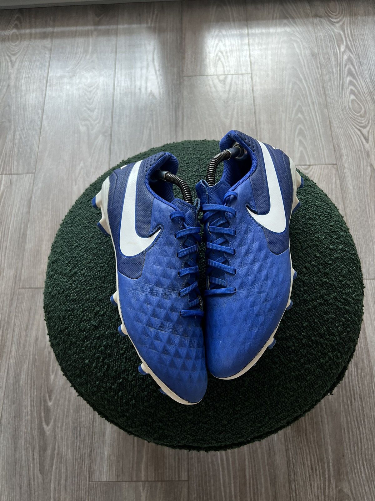 Nike ‼️Nike Tiempo Legend Swoosh 8 Pro FG Hyper Royal Elite Boots‼️ Size US 9 / EU 42 - 5 Thumbnail