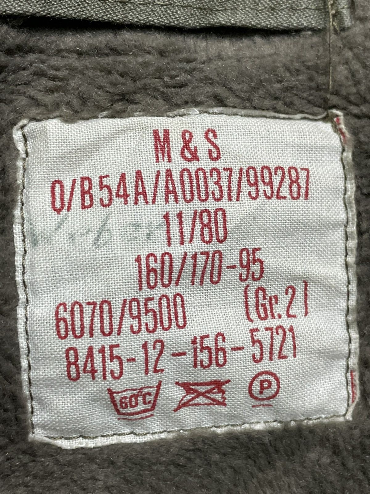 Japanese Brand × Vintage M&S Brand Fleece Button Up Outerwear Jacket (75) Size US M / EU 48-50 / 2 - 8 Thumbnail