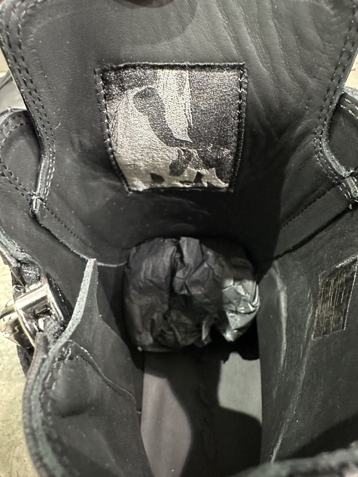 Rick Owens RICK OWENS - Hi Sneaks Black Black Size US 11 / EU 44 - 6 Thumbnail