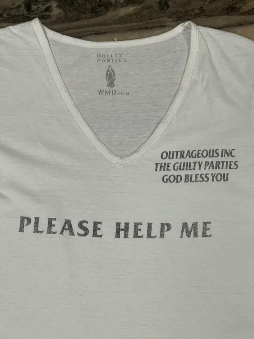 Wacko Maria Wacko Maria Guilty Parties Please Help Me T-shirt Size M / US 6-8 / IT 42-44 - 3 Thumbnail